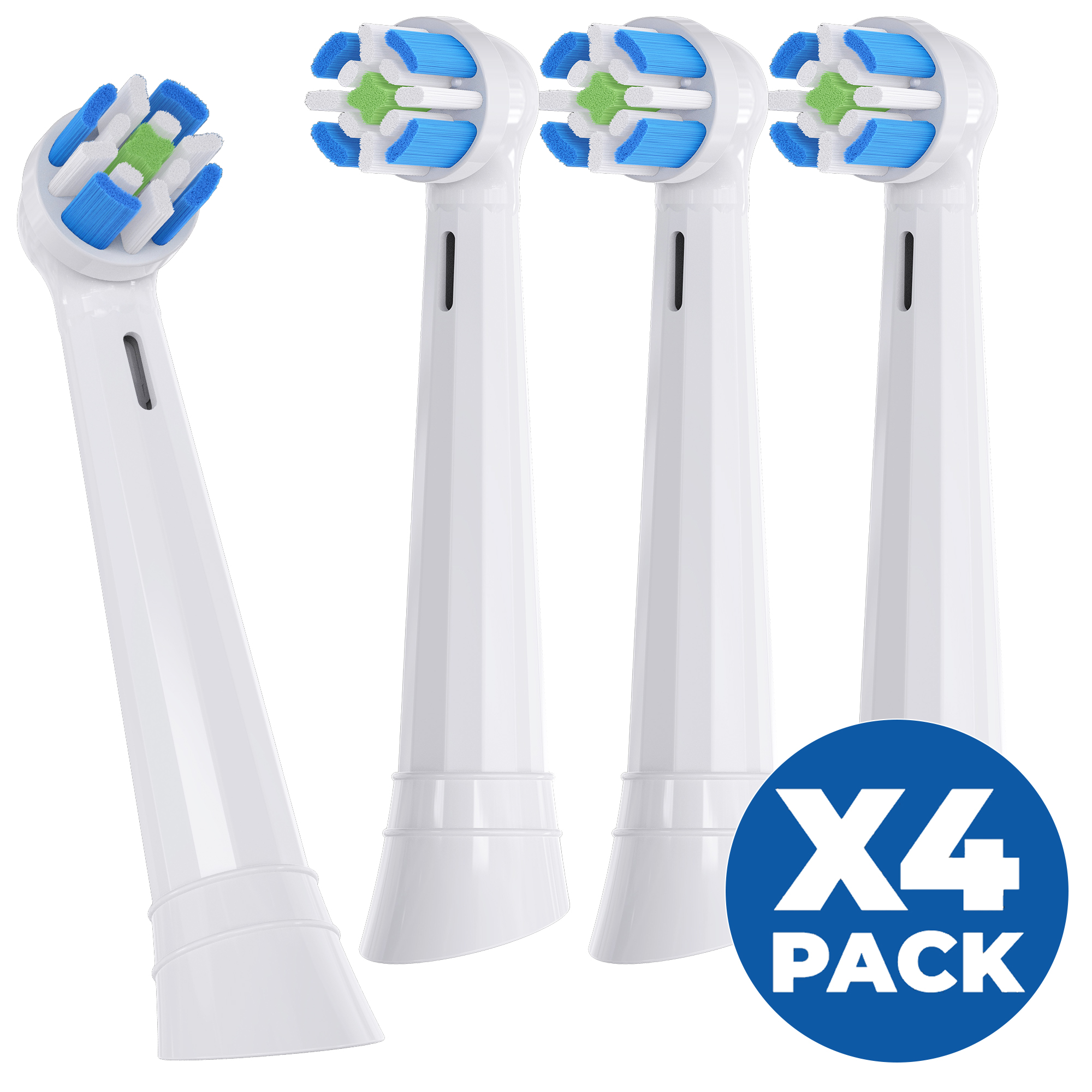 Extralink | Końcówki do szczoteczek | kompatybilne z Oral-B iO white (4-pack)