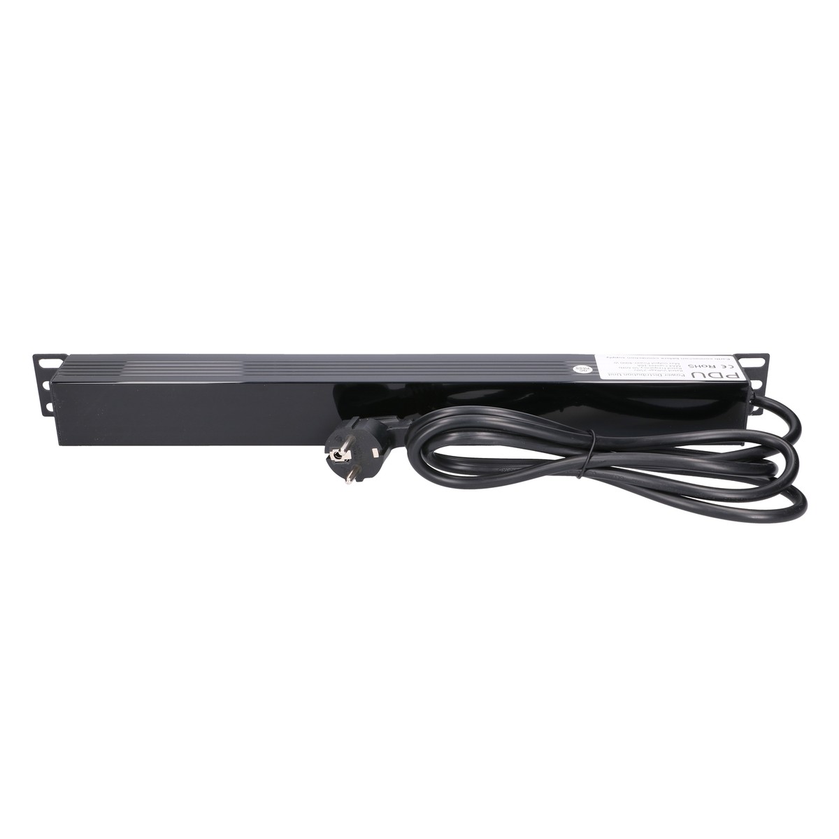 Extralink EXPDU7EU SW | Listwa zasilająca | 19" 1U, 7 gniazd EU, z wyłącznikiem, 2m - obrazek 4