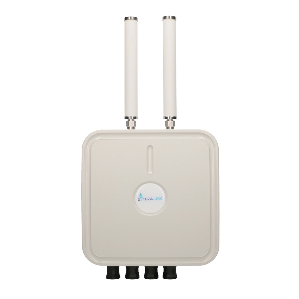Extralink ELTEBOX Outdoor | Antena | LTE + WiFi 2,4GHz, 4x RJ45, 2x antena dookólna - obrazek 3