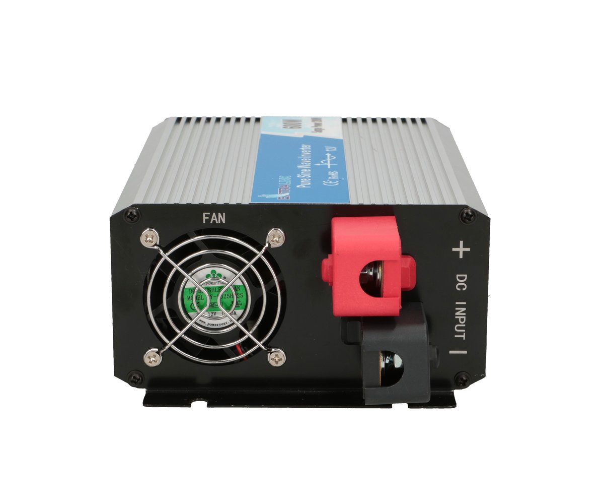 Extralink OPIP-600W | Przetwornica napięcia | samochodowa 12V, 600W czysty sinus, USB-A, USB Typ C - obrazek 4