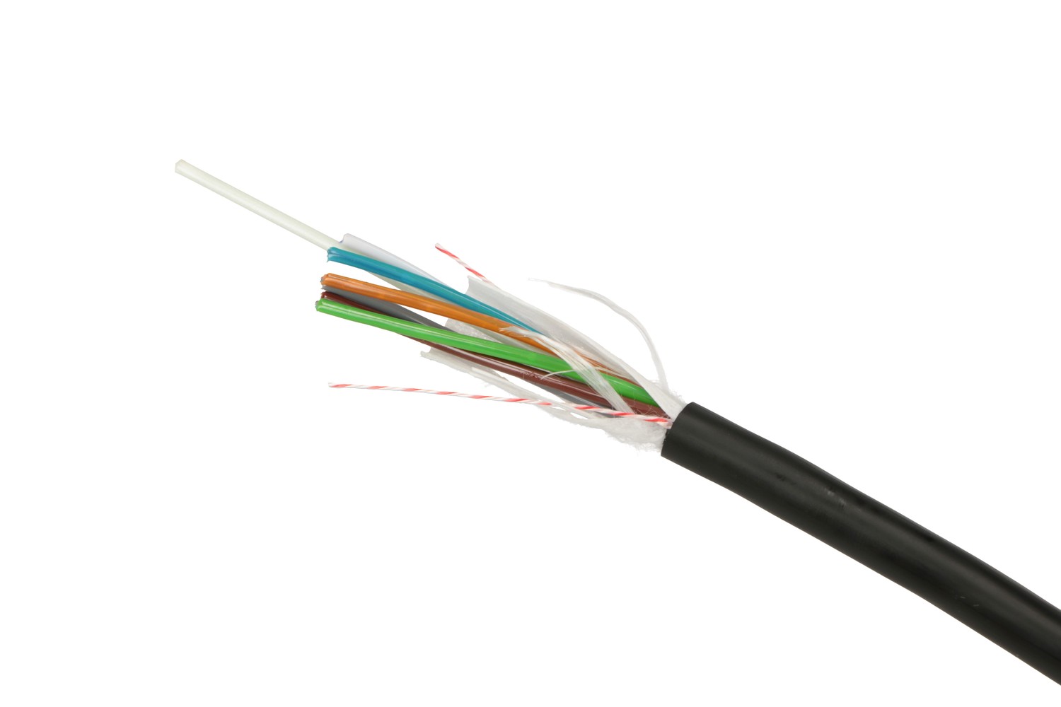 Kabel światłowodowy do kanalizacji 72F | jednomodowy 6T12F G652D, 10mm | Extralink - obrazek 2