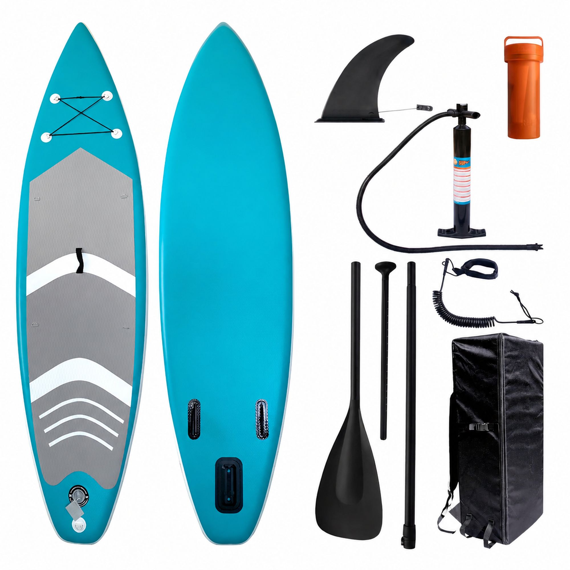 Extralink Deska SUP 320cm | Dmuchana deska + wiosło | Zestaw