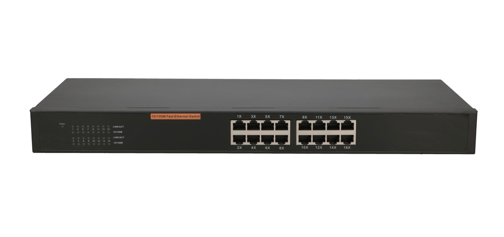 Extralink HEXON | Switch | 16x 10/100Mb/s, Obudowa Desktop - obrazek 2