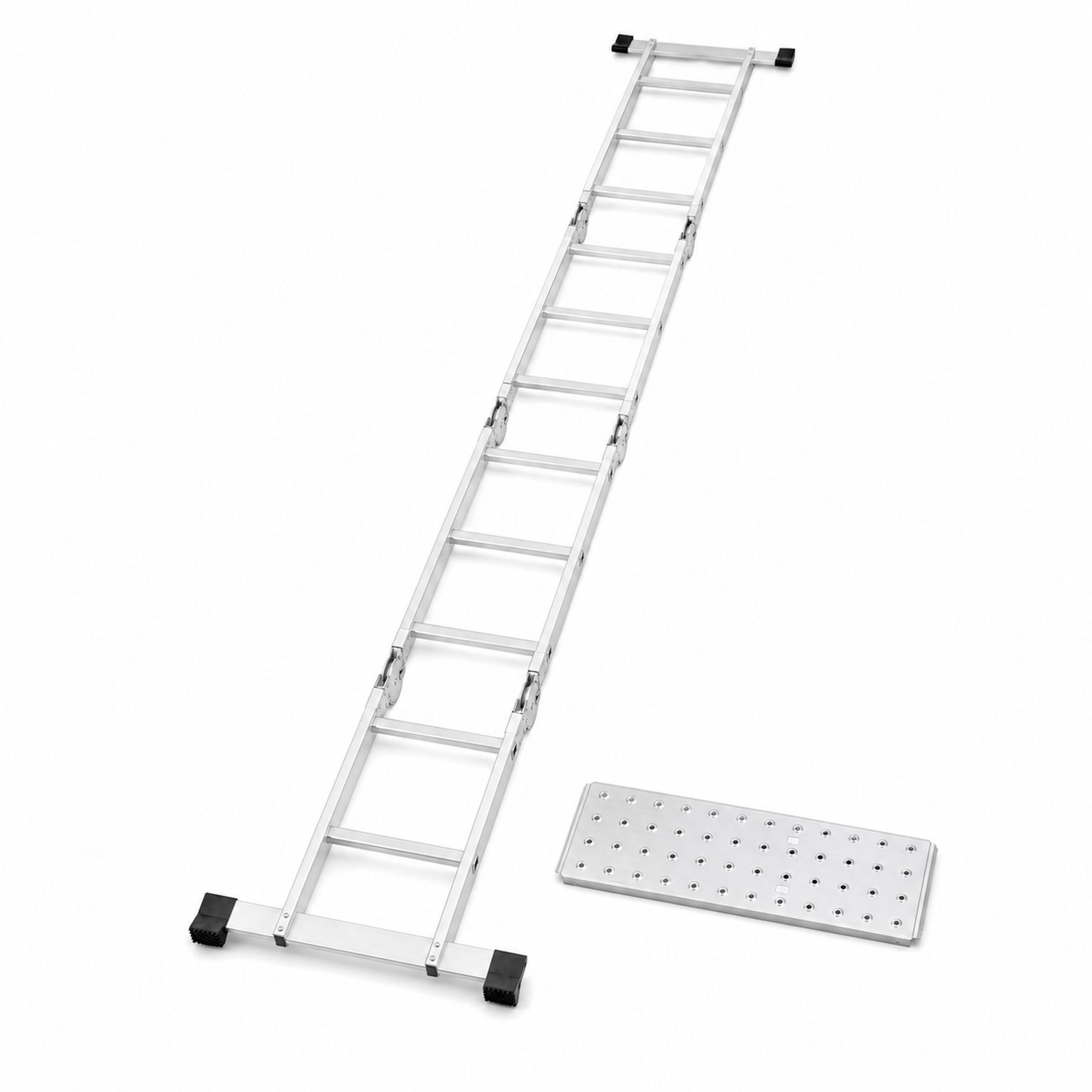 EXTRALINK DRABINA PRZEGUBOWA LAD3X4MP 3X4, 3,55 M (+PLATFORMA) - obrazek 5