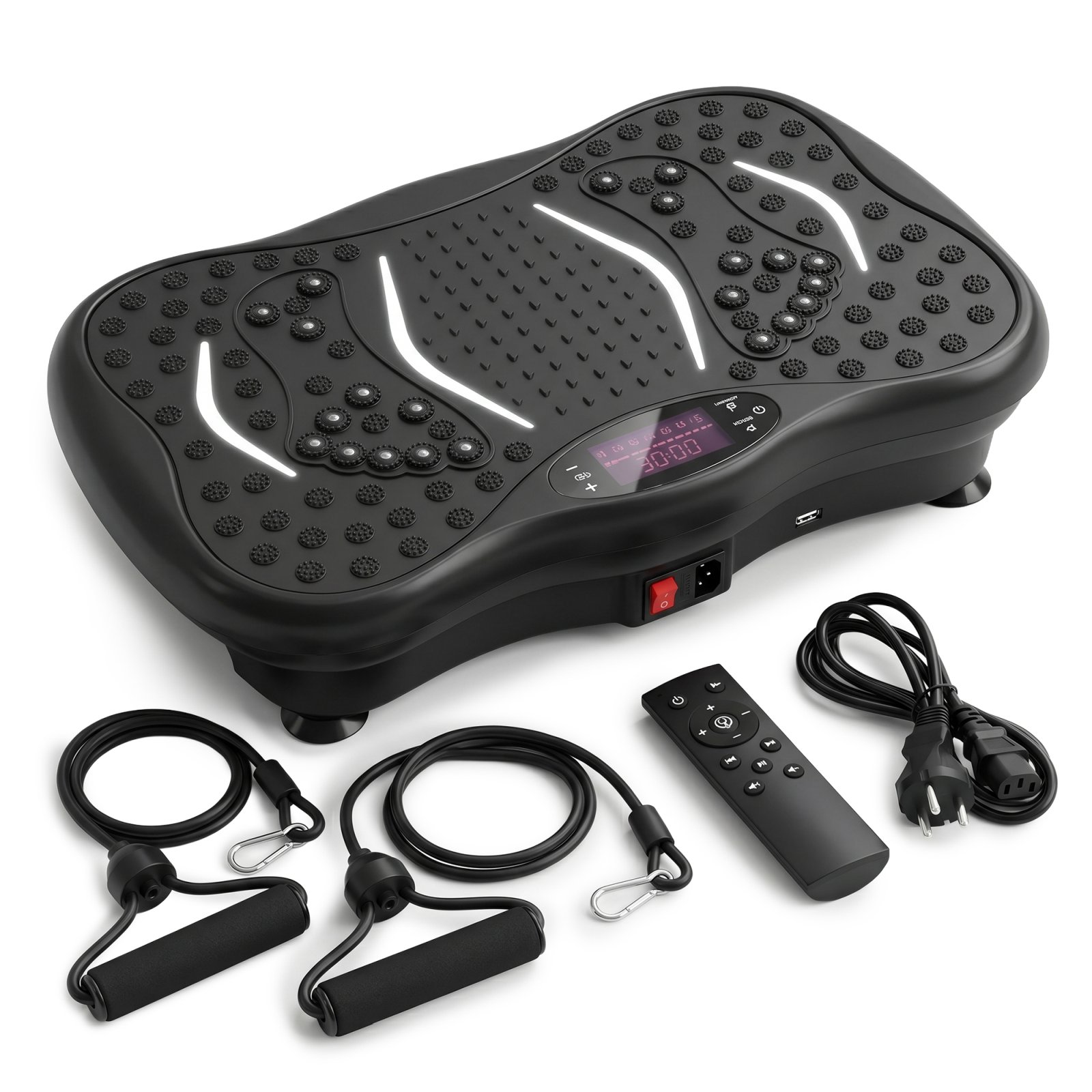 StayFit by Extralink StayFit SpinMove Czarny | Platforma Wibracyjna do Ćwiczeń Fitness |