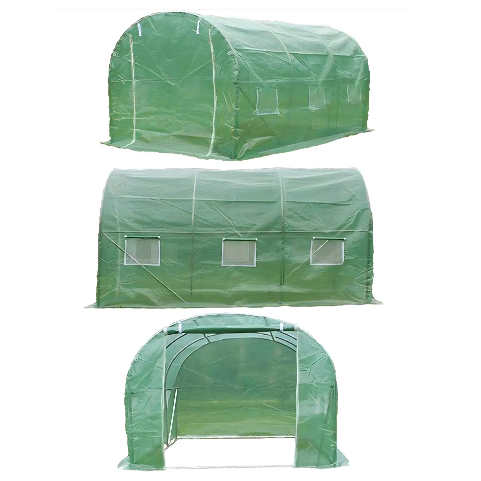 Extralink Home | Foliowy tunel ogrodowy | szklarnia namiot stelaż foliak 4x2,5x2m 10m2 19x0,5 - obrazek 3