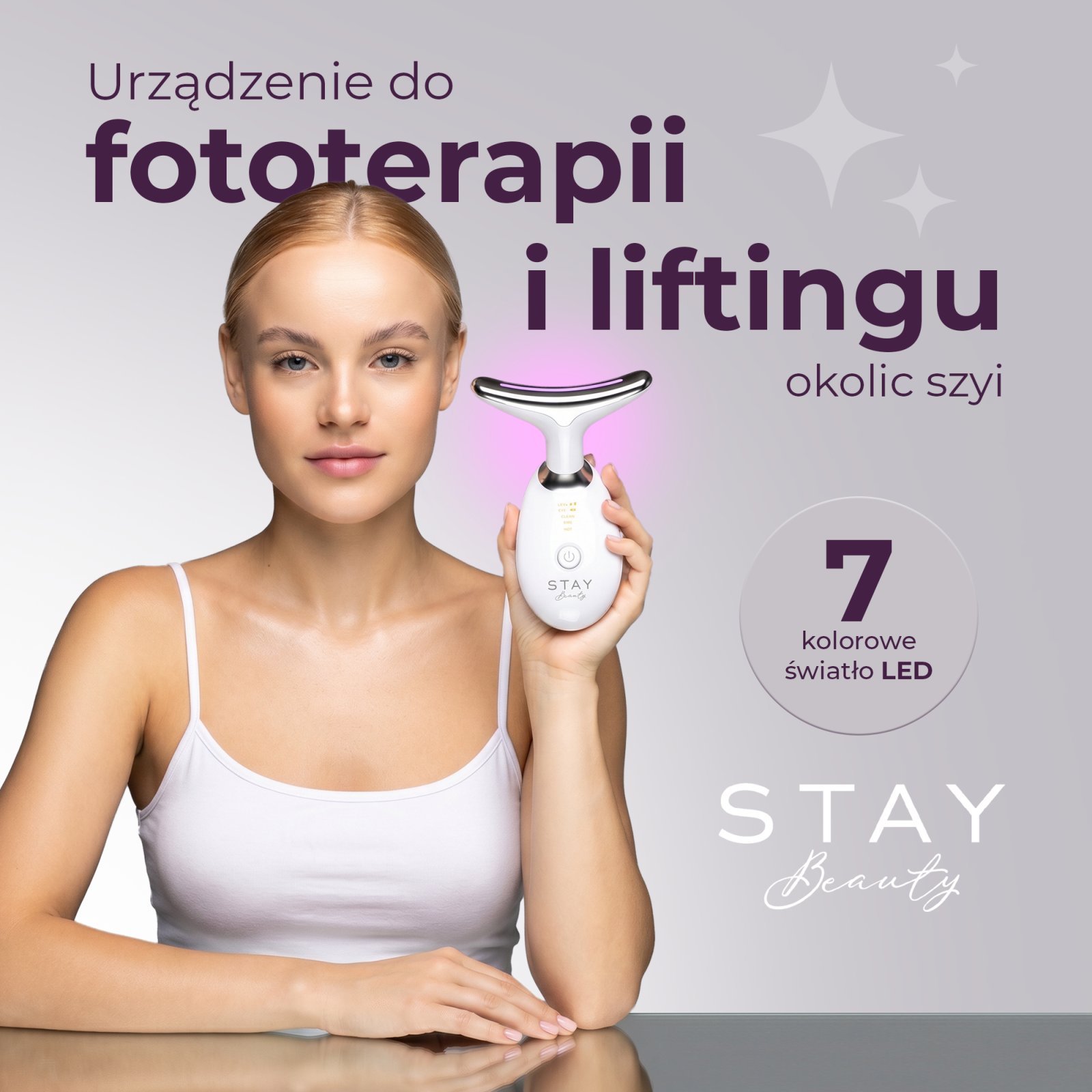 StayBeauty by Extralink S8 | Elektryczny masażer do szyi | - obrazek 3