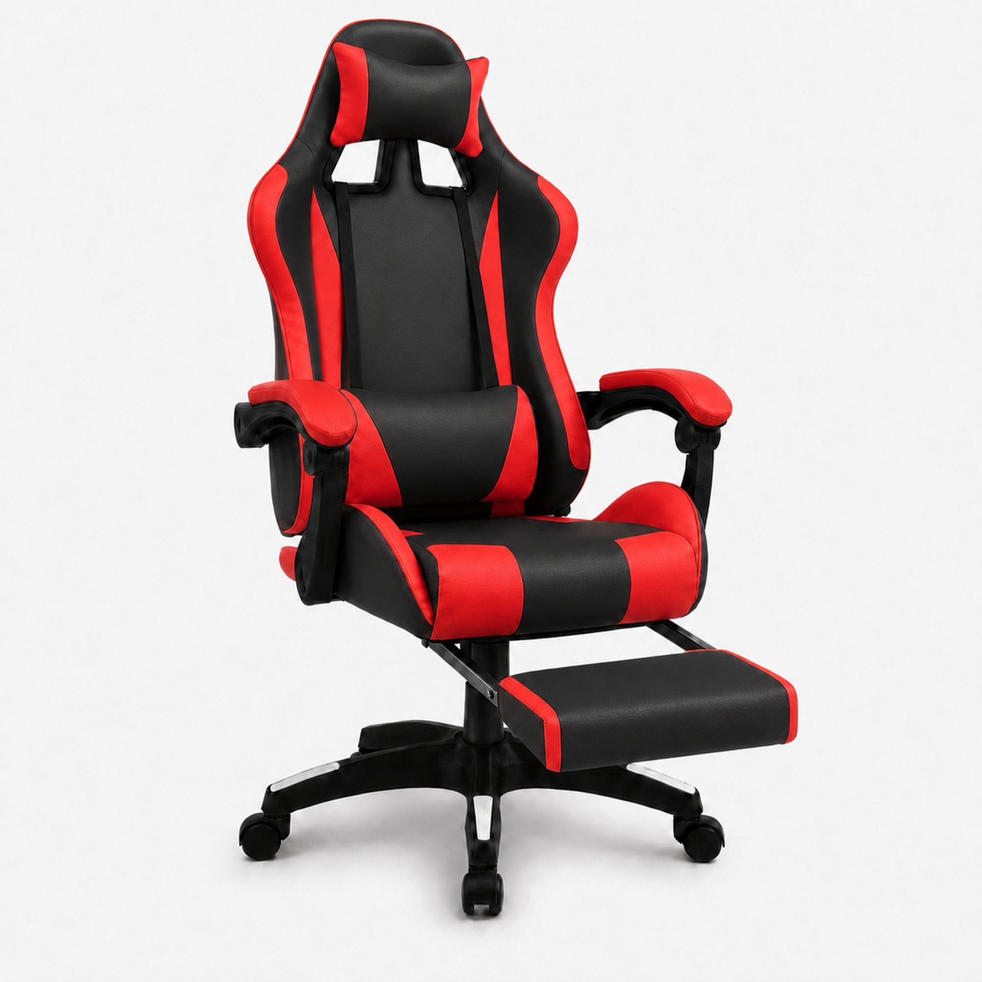 Extralink Gaming | Fotel gamingowy | biurowy, obrotowy, kubełkowy, czarno-czerwony, G-522