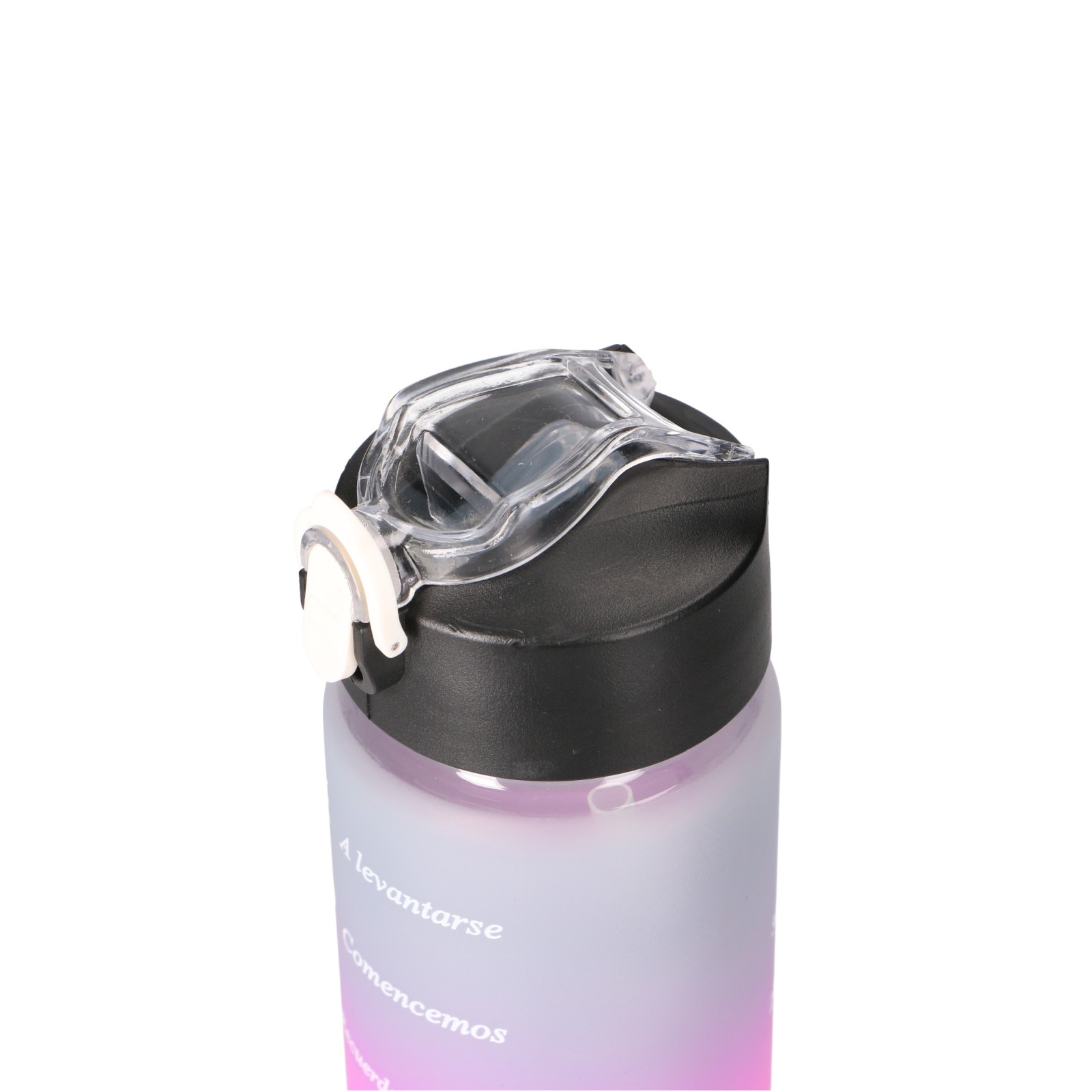 Extralink | Bidon motywacyjny 3w1 | zestaw, różowy-czarny, 2000ml+900ml+300ml - obrazek 5