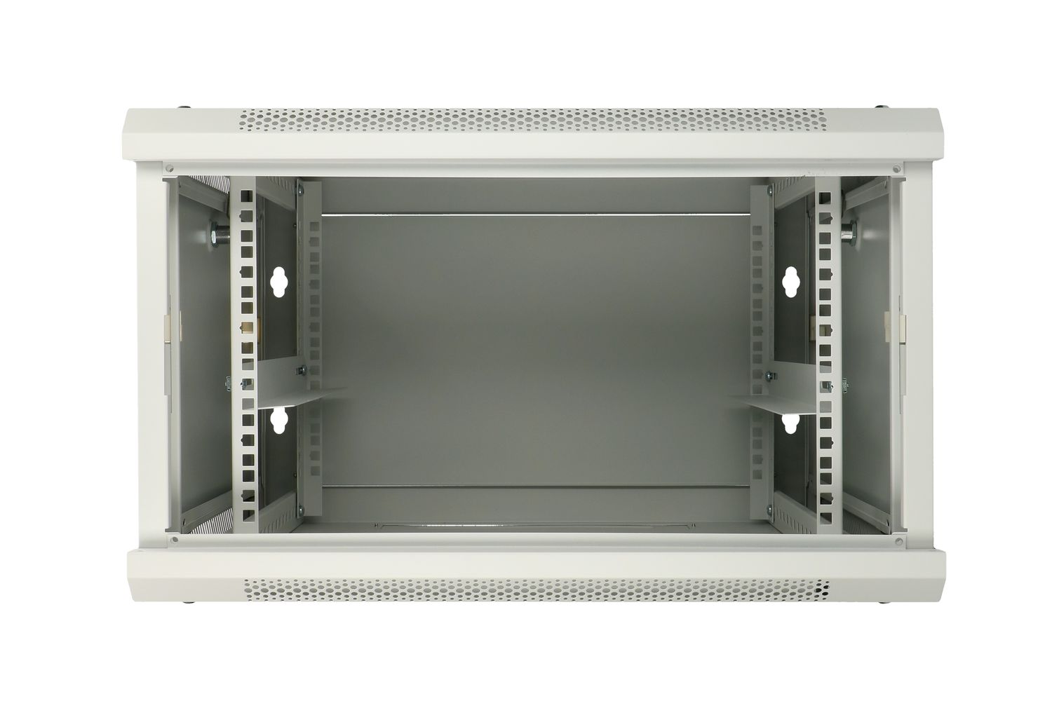 Extralink 6U 600x450 ASP Szara | Szafa rack | montowana na ścianie, drzwi blaszane pełne - obrazek 4