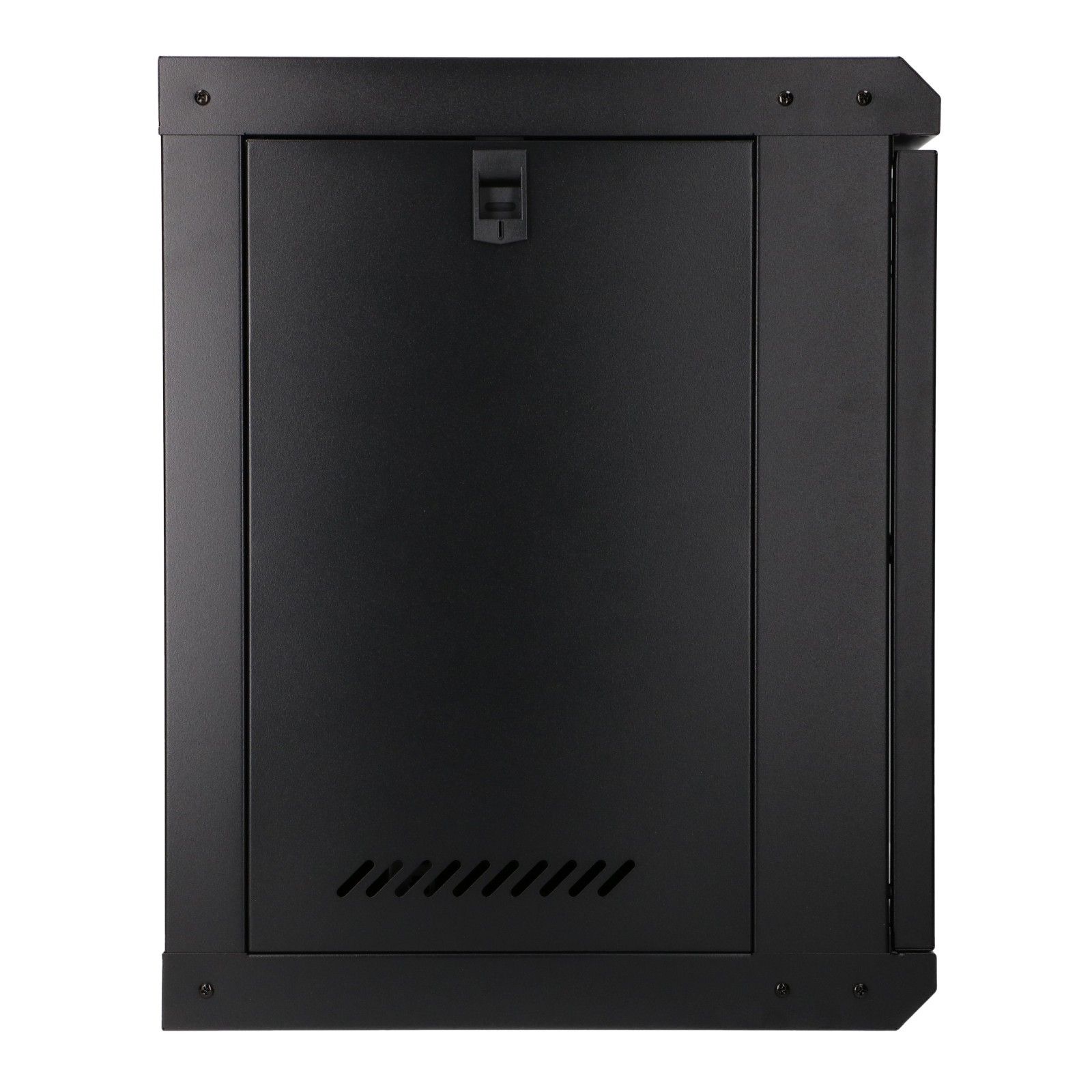 Extralink Lite 9U 530x400 Czarna | Szafa rack | montowana na ścianie, półka w zestawie - obrazek 3