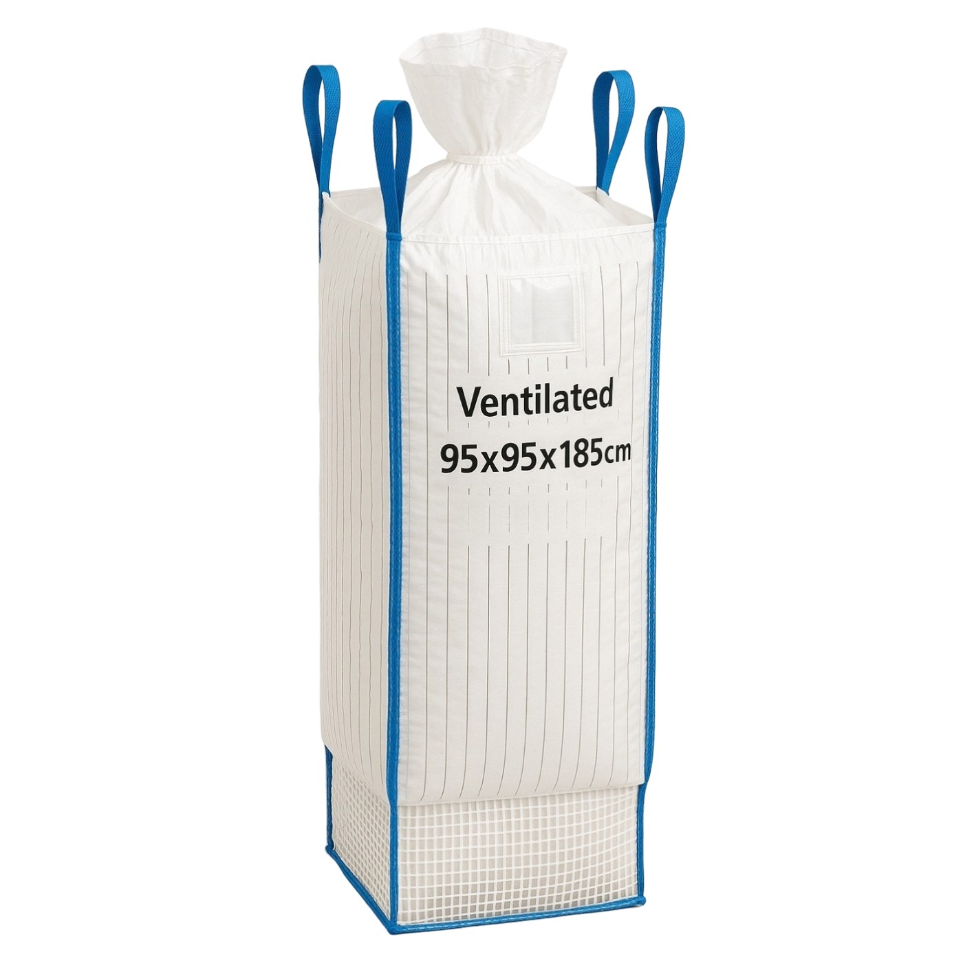 Big Bag 95x95x185cm 1200kg z lejem | Worek Big Bag | wentylowany