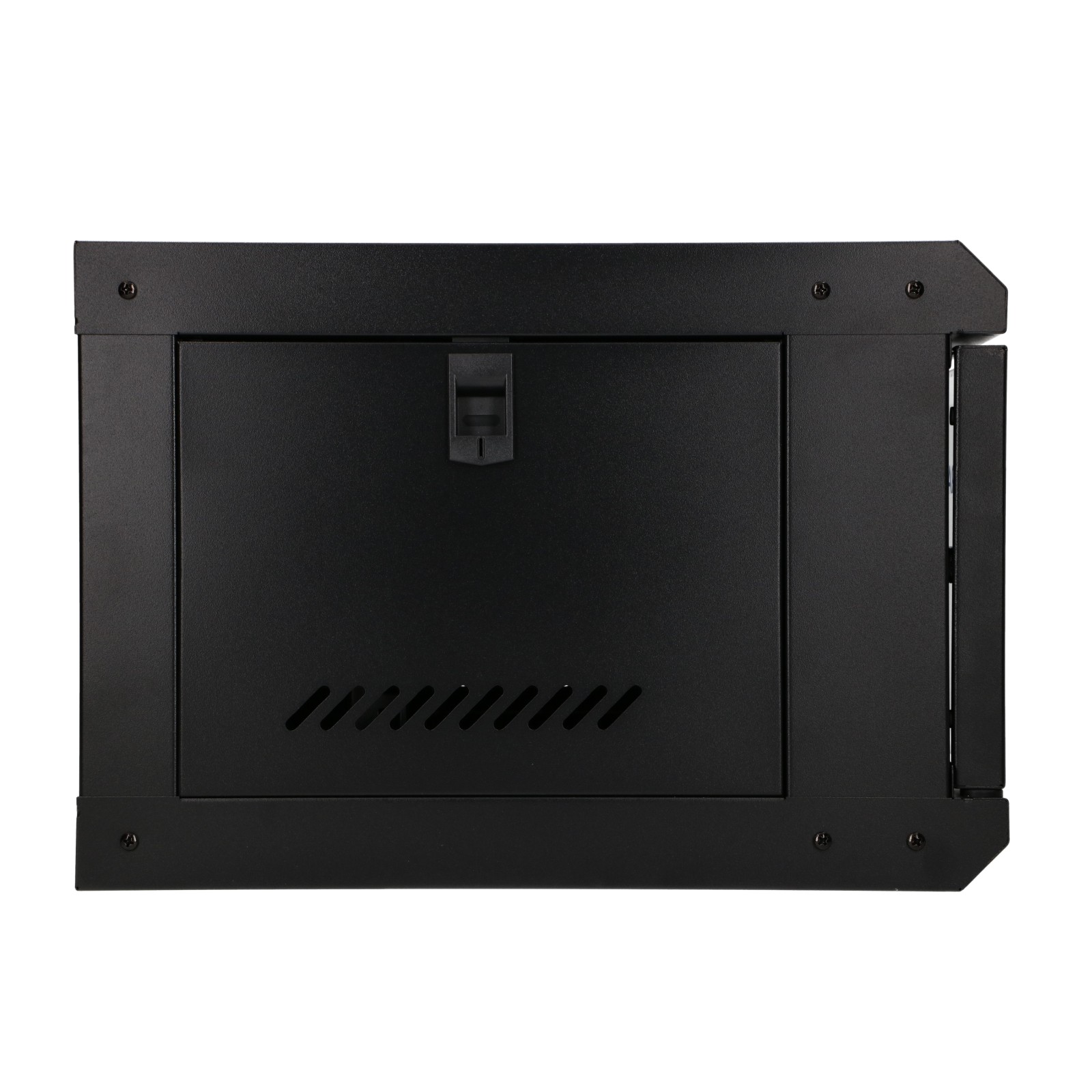 Extralink Lite 4U 530x400 Czarna | Szafa rack | montowana na ścianie, półka w zestawie - obrazek 3