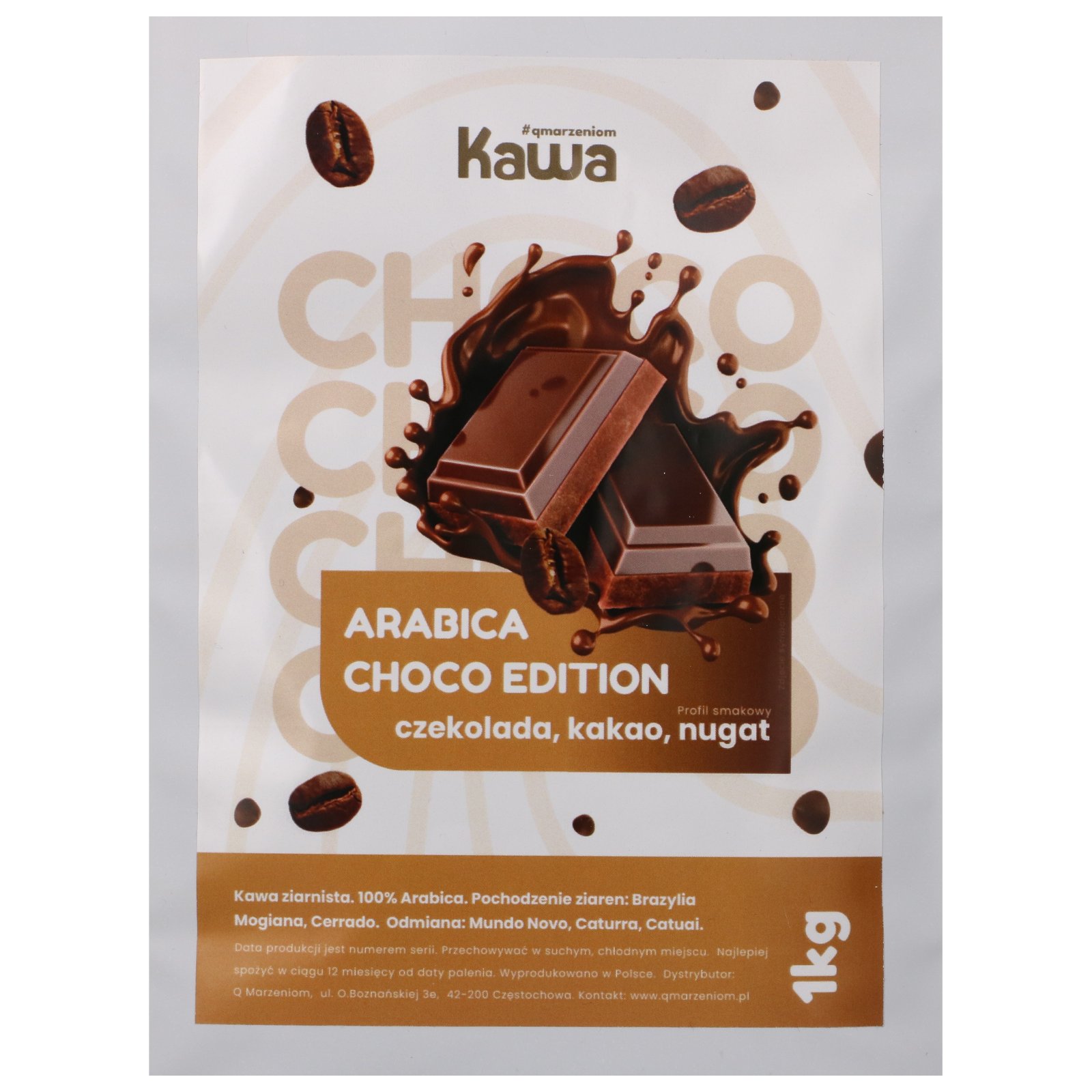 Qmarzeniom In Dreams Choco Edition | Kawa Arabica | czekolada, kakao, nugat - obrazek 3