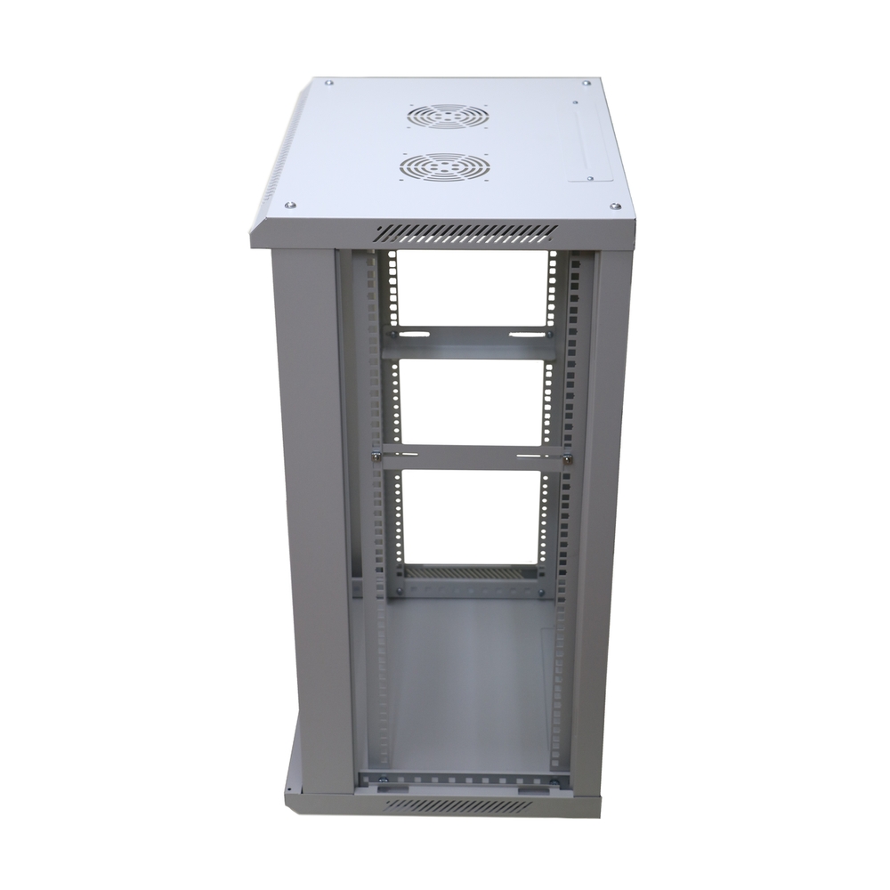 Extralink 15U 600x600 Szara | Szafa rack | montowana na ścianie - obrazek 4