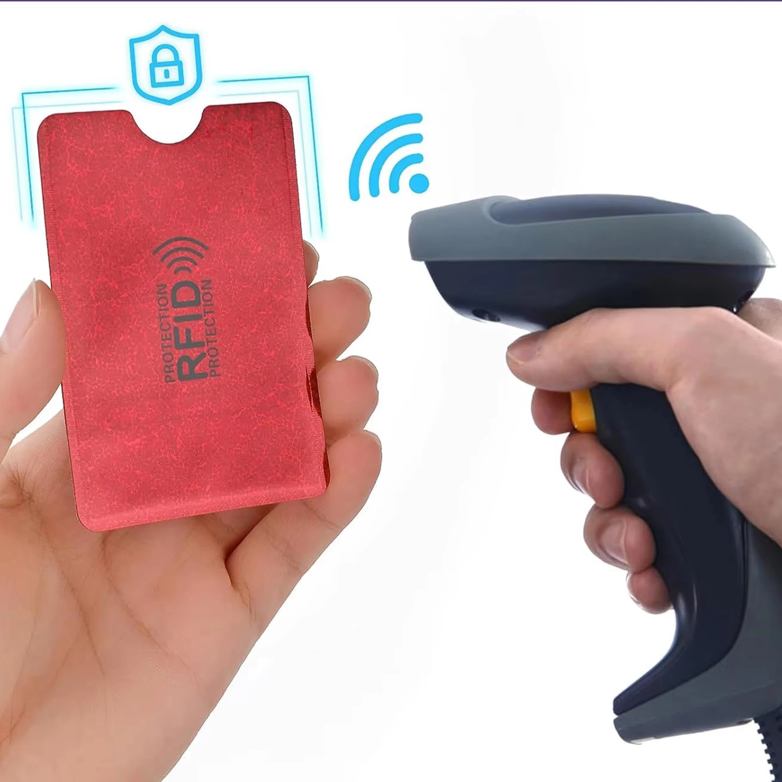 Extralink | Etui ochronne na karty płatnicze | antykradzieżowe RFID zbliżeniowe dowód - obrazek 3