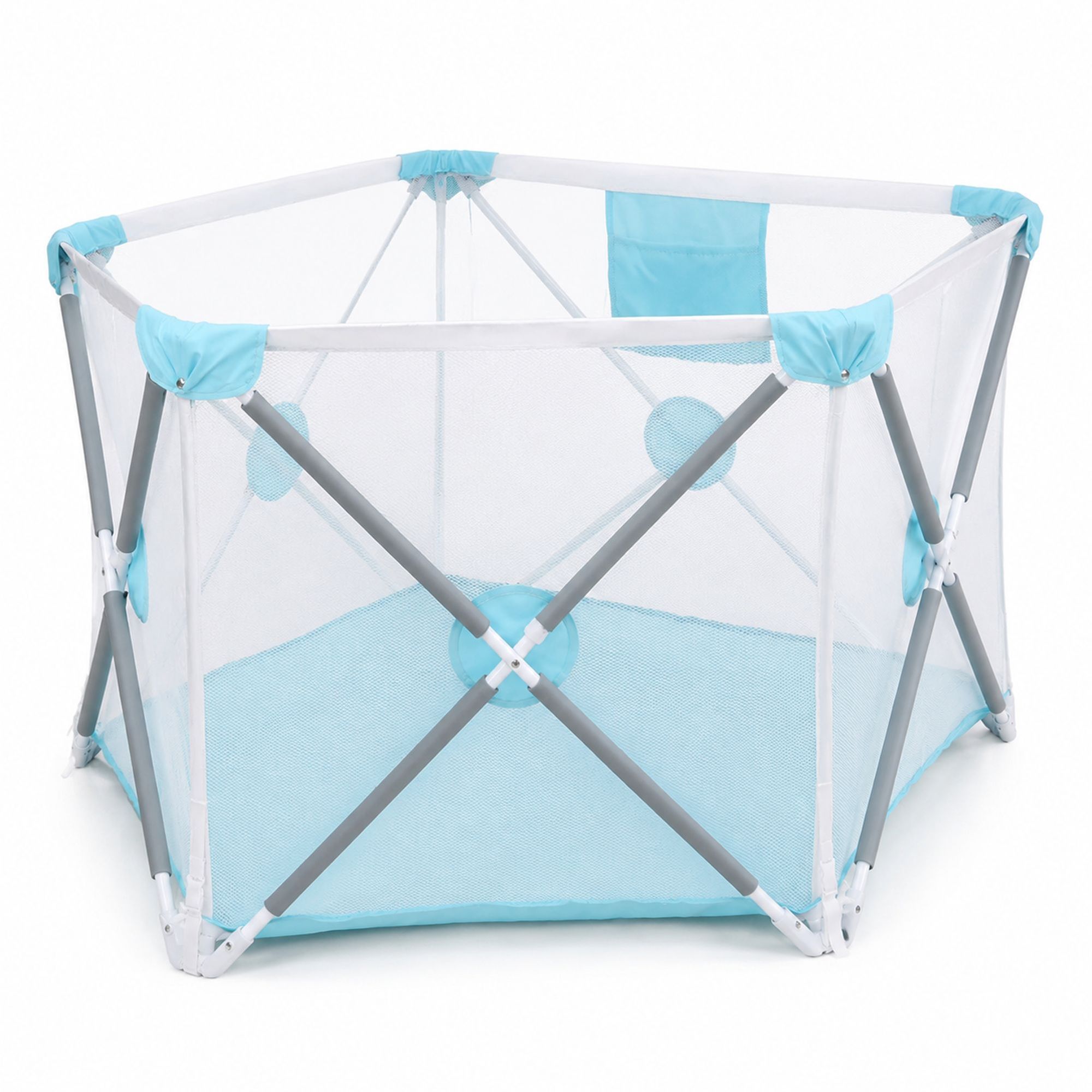 Extralink Kids | Kojec dziecięcy | składany plac zabaw suchy basen dla dzieci 140x68cm k-461