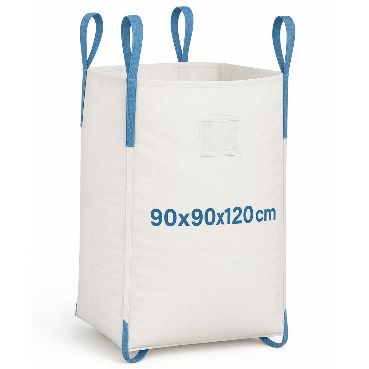 Big Bag U+2 90x90x120cm 1000kg | Worek Big Bag | dodatkowe 2 zawiesia