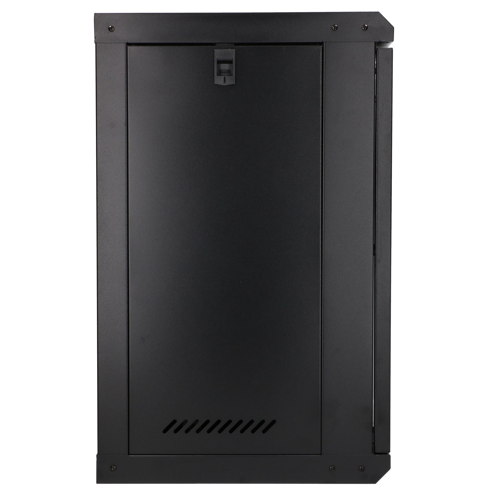 Extralink Lite 12U 530x400 Czarna | Szafa rack | montowana na ścianie, półka w zestawie - obrazek 3