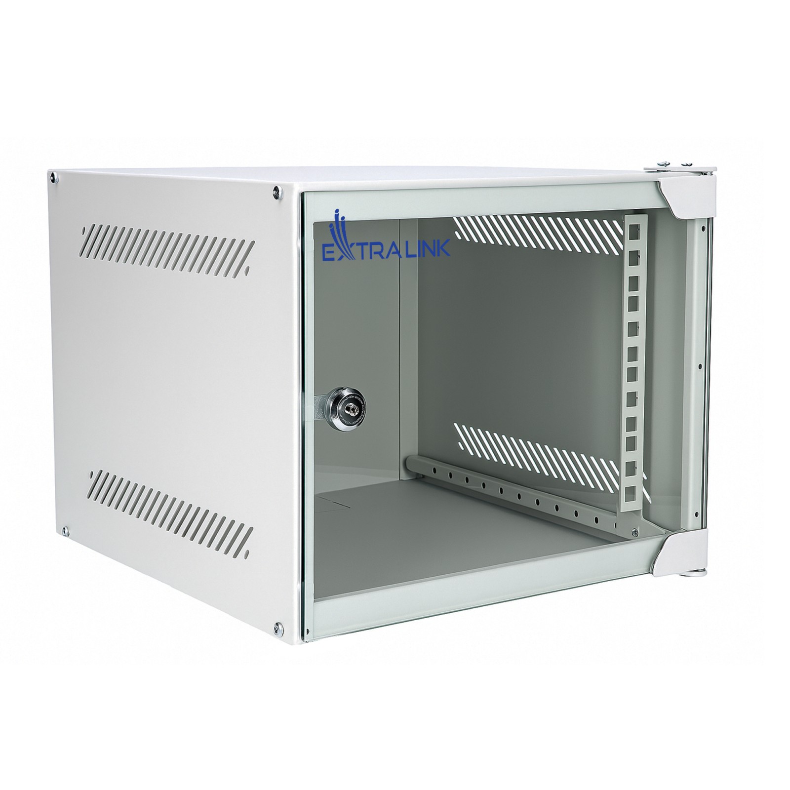Extralink Lite 4U 10" 280X310 Szara | Szafa rack | montowana na ścianie