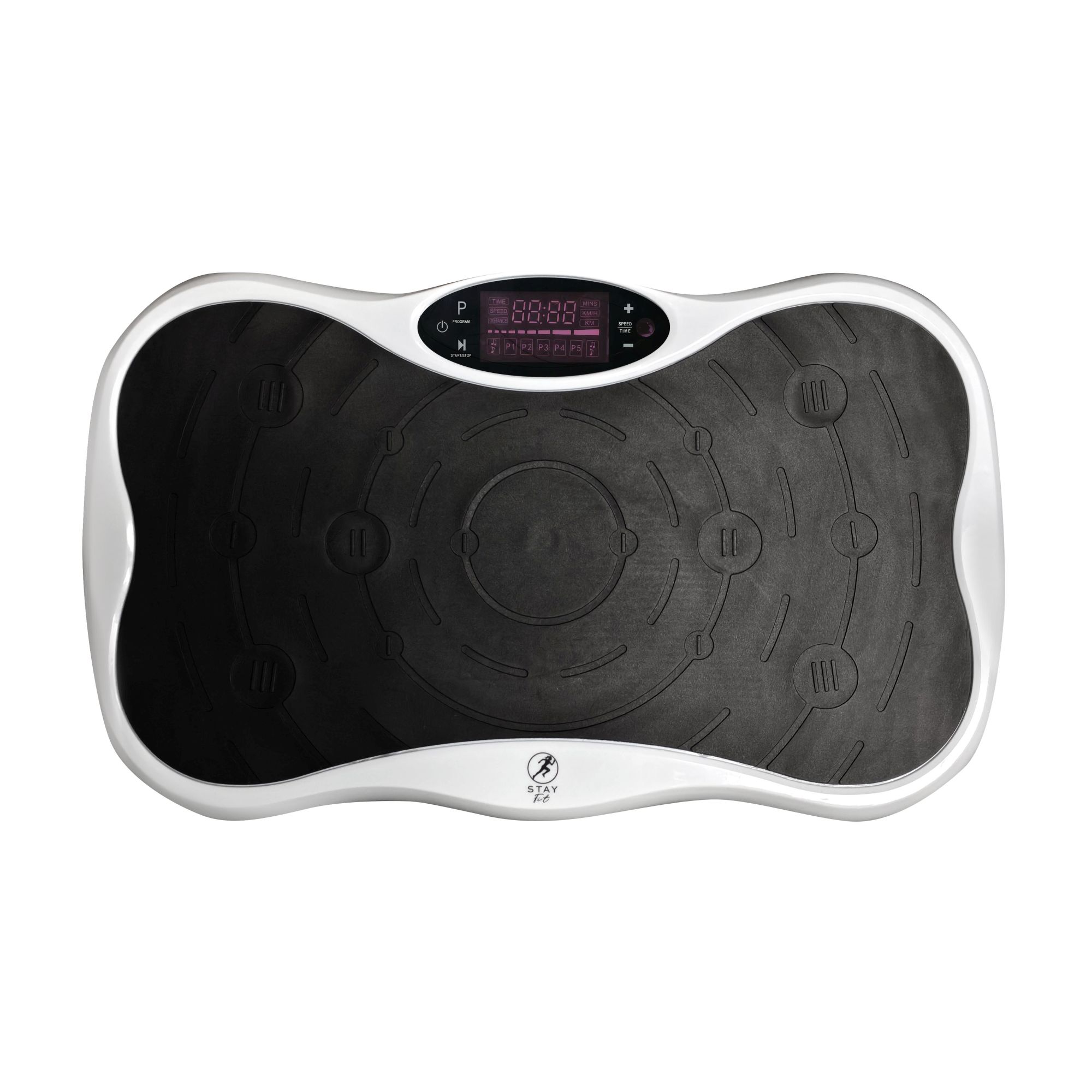 Extralink Moonwalk SpinMove Biały | Platofrma Wibracyjna do Ćwiczeń Fitness | 200W - obrazek 5
