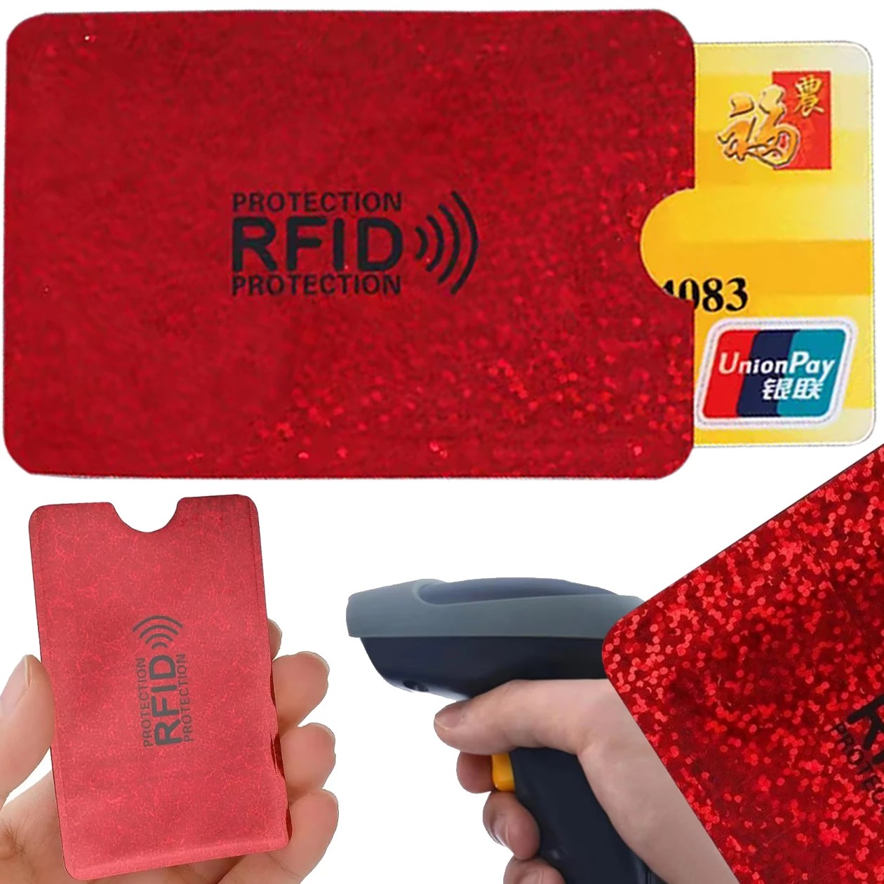 Extralink | Etui ochronne na karty płatnicze | antykradzieżowe RFID zbliżeniowe dowód