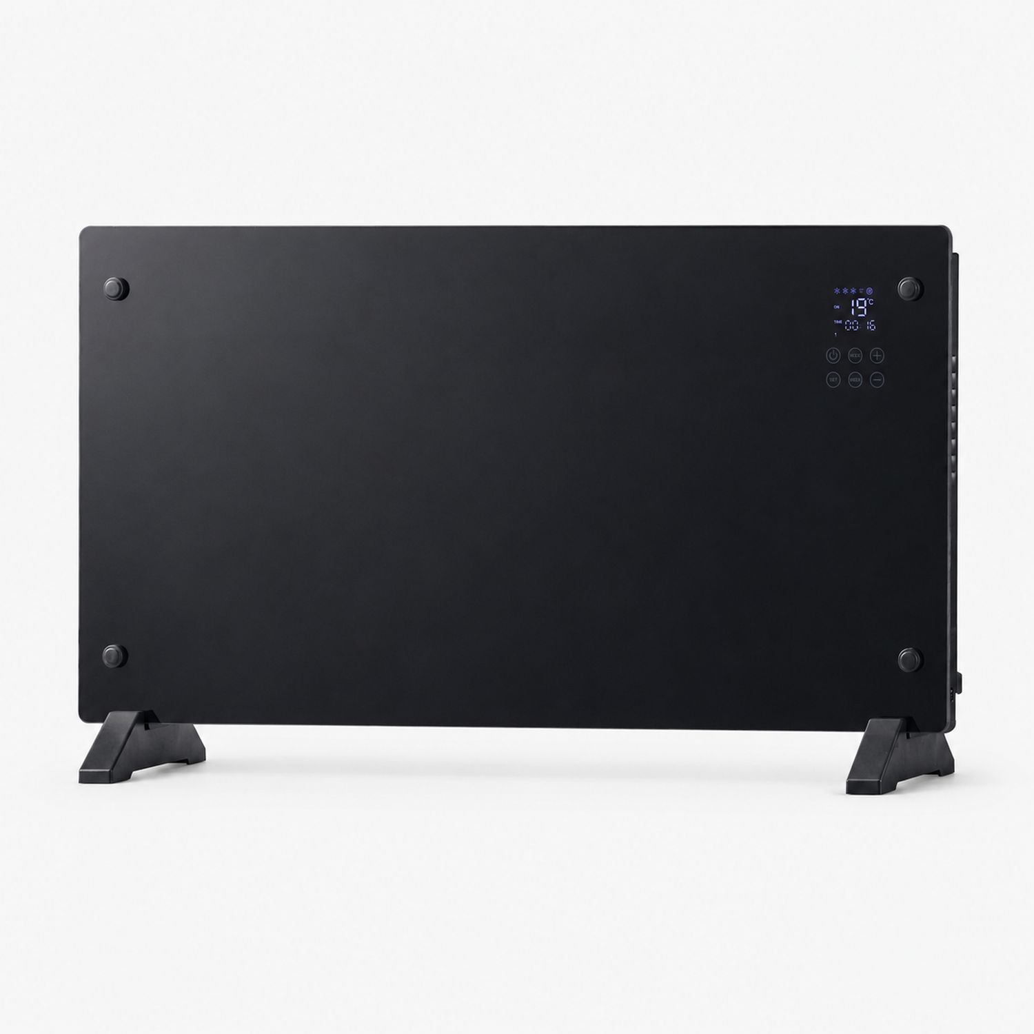 Extralink Inteligentny panelowy grzejnik o mocy 2000W | Kolor czarny