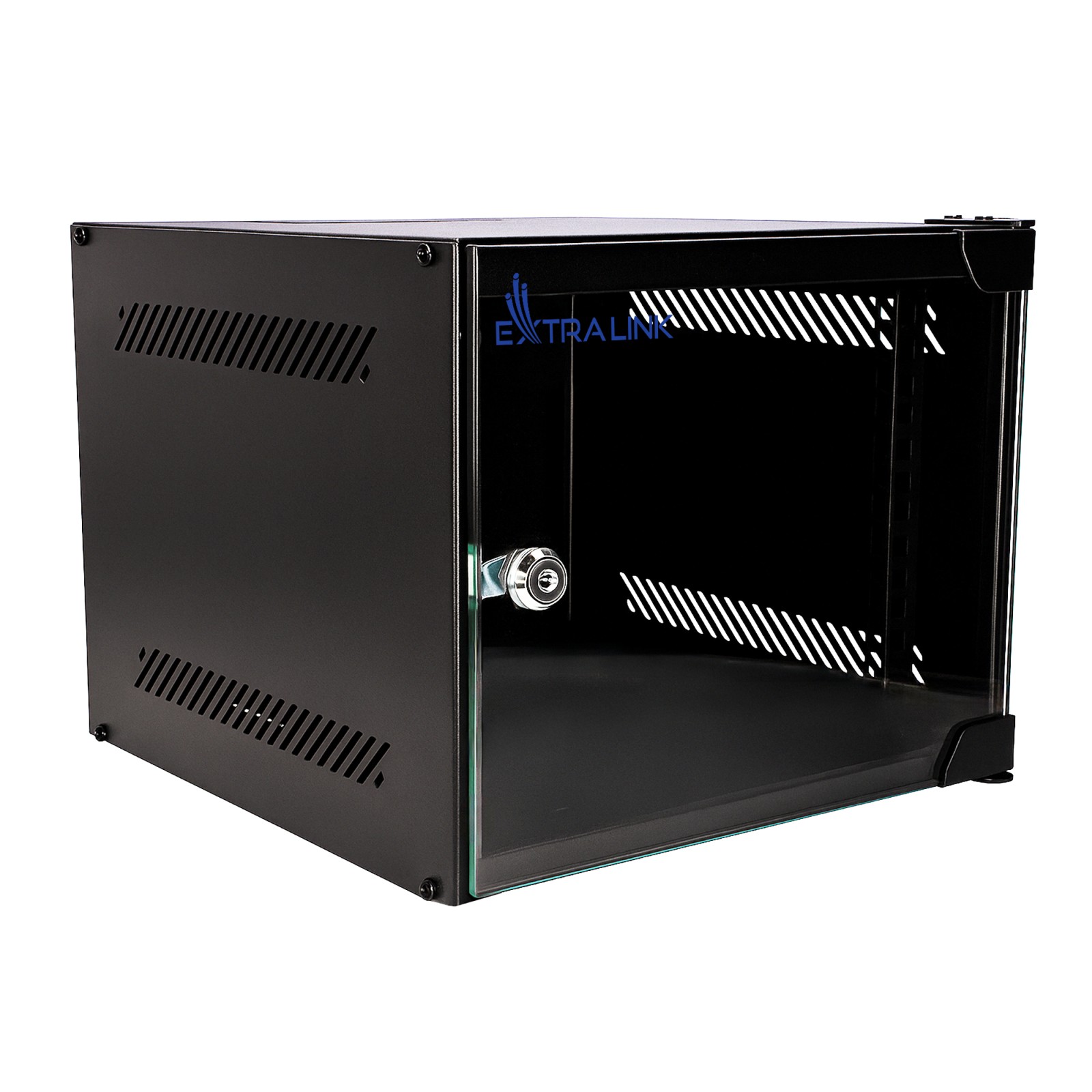 Extralink Lite 4U 10" 280X310 Czarna | Szafa rack | montowana na ścianie