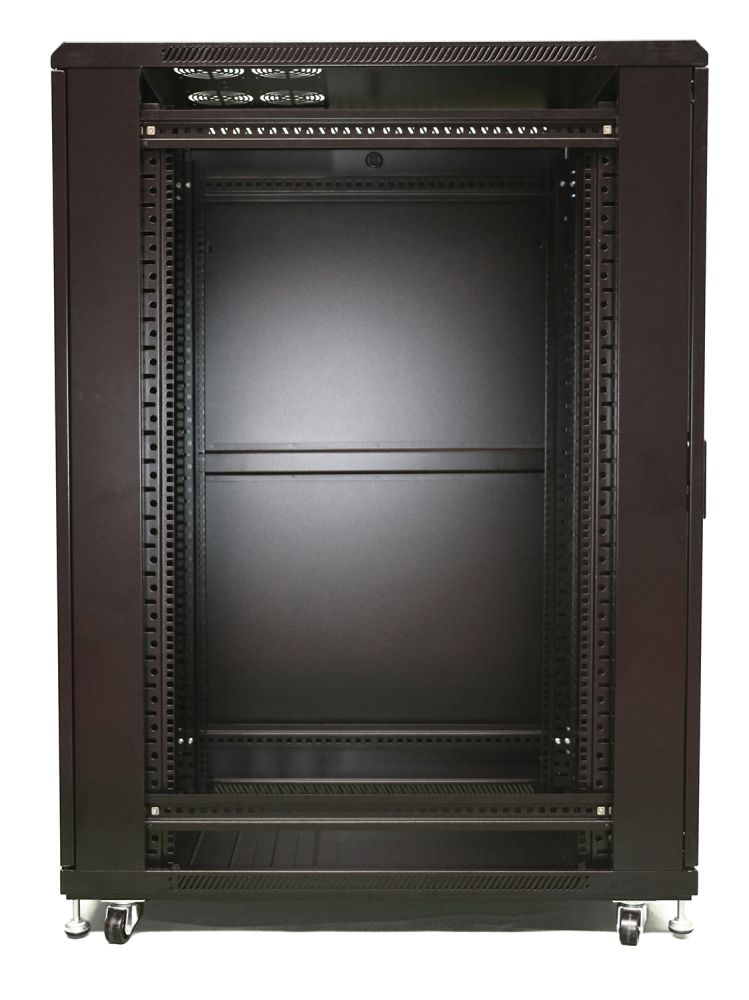 Extralink 27U 600x800 Czarna | Szafa rack | stojąca - obrazek 5