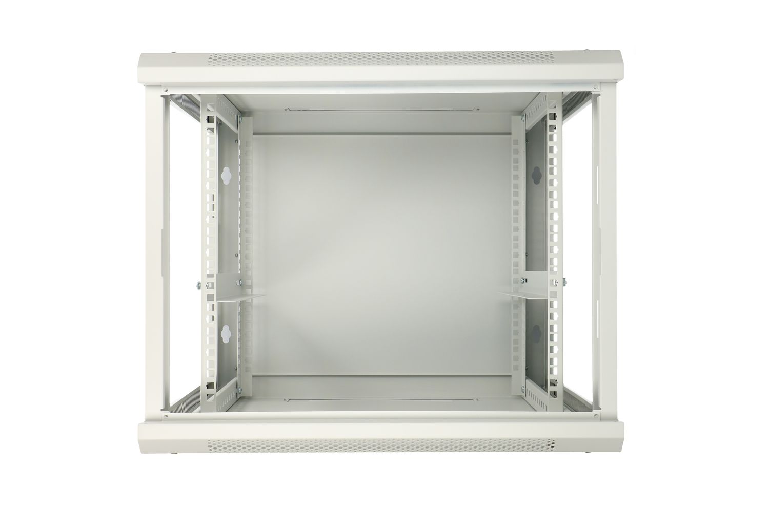 Extralink 9U 600x600 ASP Szara | Szafa rack | montowana na ścianie, drzwi blaszane pełne - obrazek 4