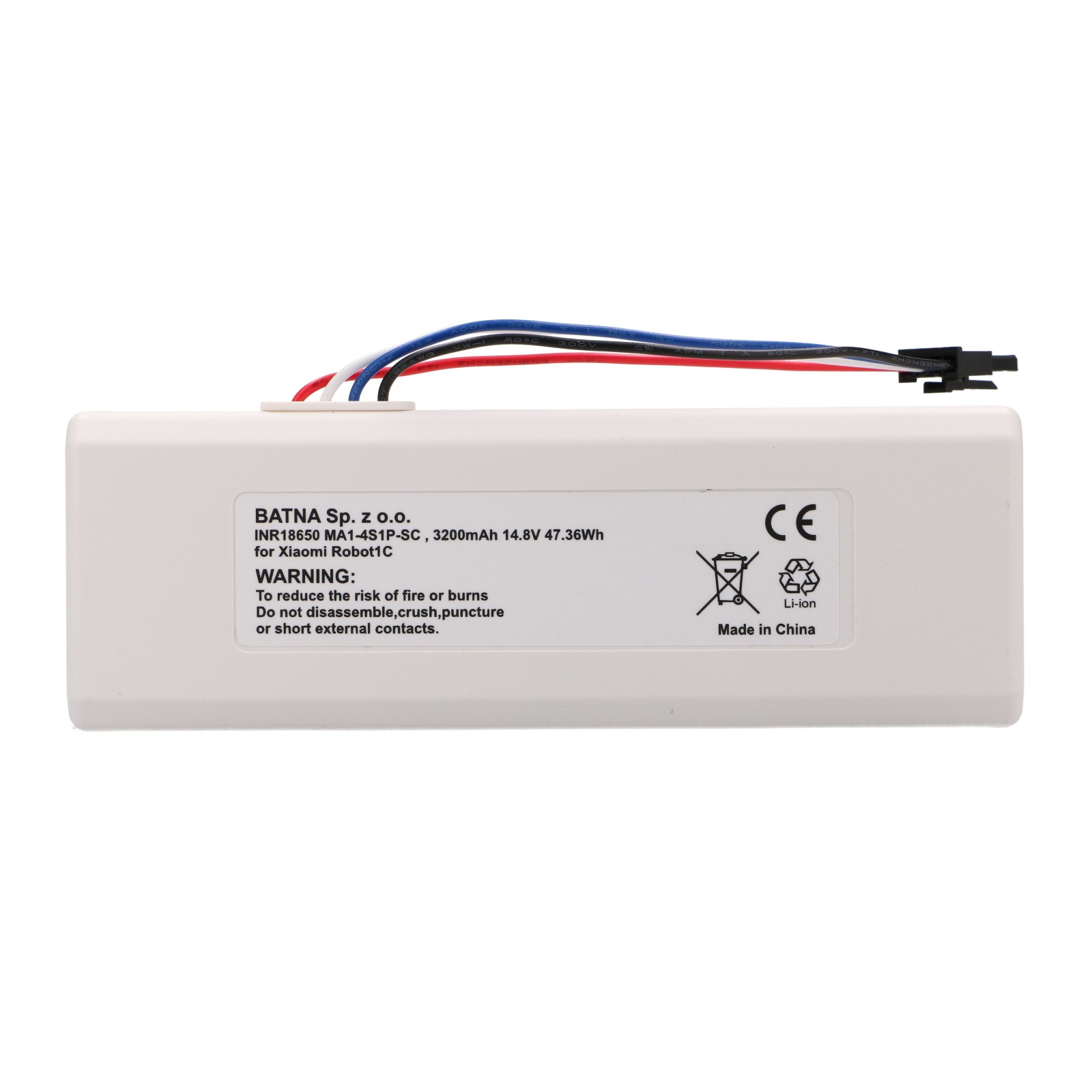 Extralink | Bateria, akumulator do odkurzacza | zamiennik dla Xiaomi Robot 1C P1904-4S1P-MM / STYTJ01ZHM Mijia 1C / Dreame MC1808 3200mAh 47.36Wh - obrazek 4