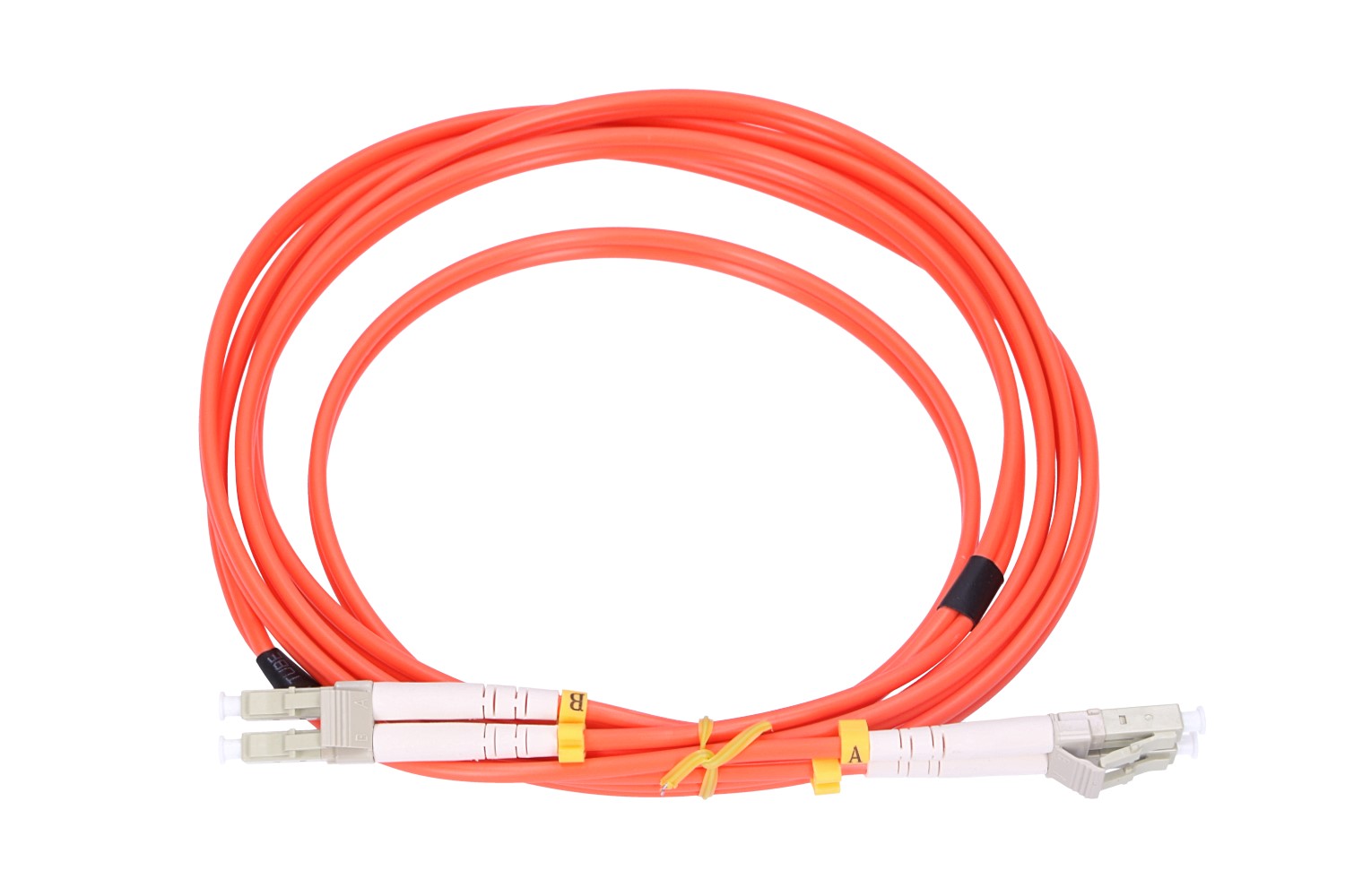 Extralink LC/APC-LC/APC | Patchcord | Wielomodowy, OM2, Duplex, 3mm, 3m