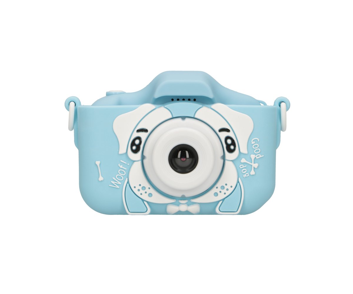 Extralink Kids Camera H28 Single Niebieski | Aparat cyfrowy | 1080P 30fps, wyświetlacz 2.0" - obrazek 3