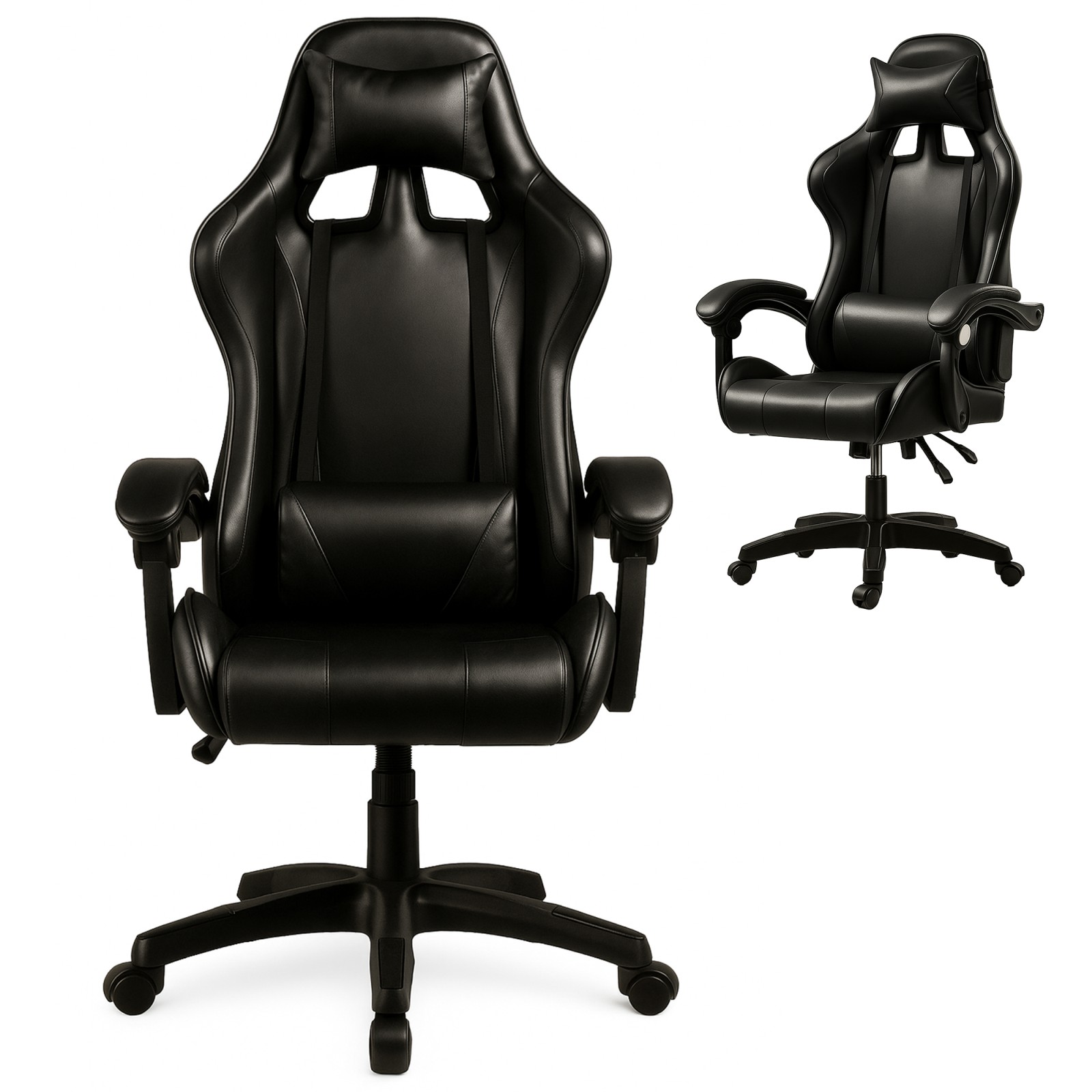 Extralink Gaming | Fotel gamingowy | biurowy, obrotowy, kubełkowy, czarny, G-524