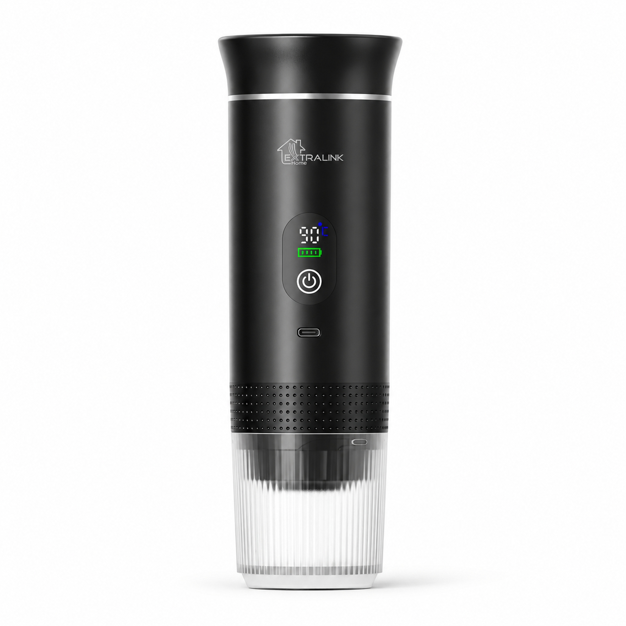 Extralink Home | Espresso2Go Ekspres przenośny ciśnieniowy | Czarny