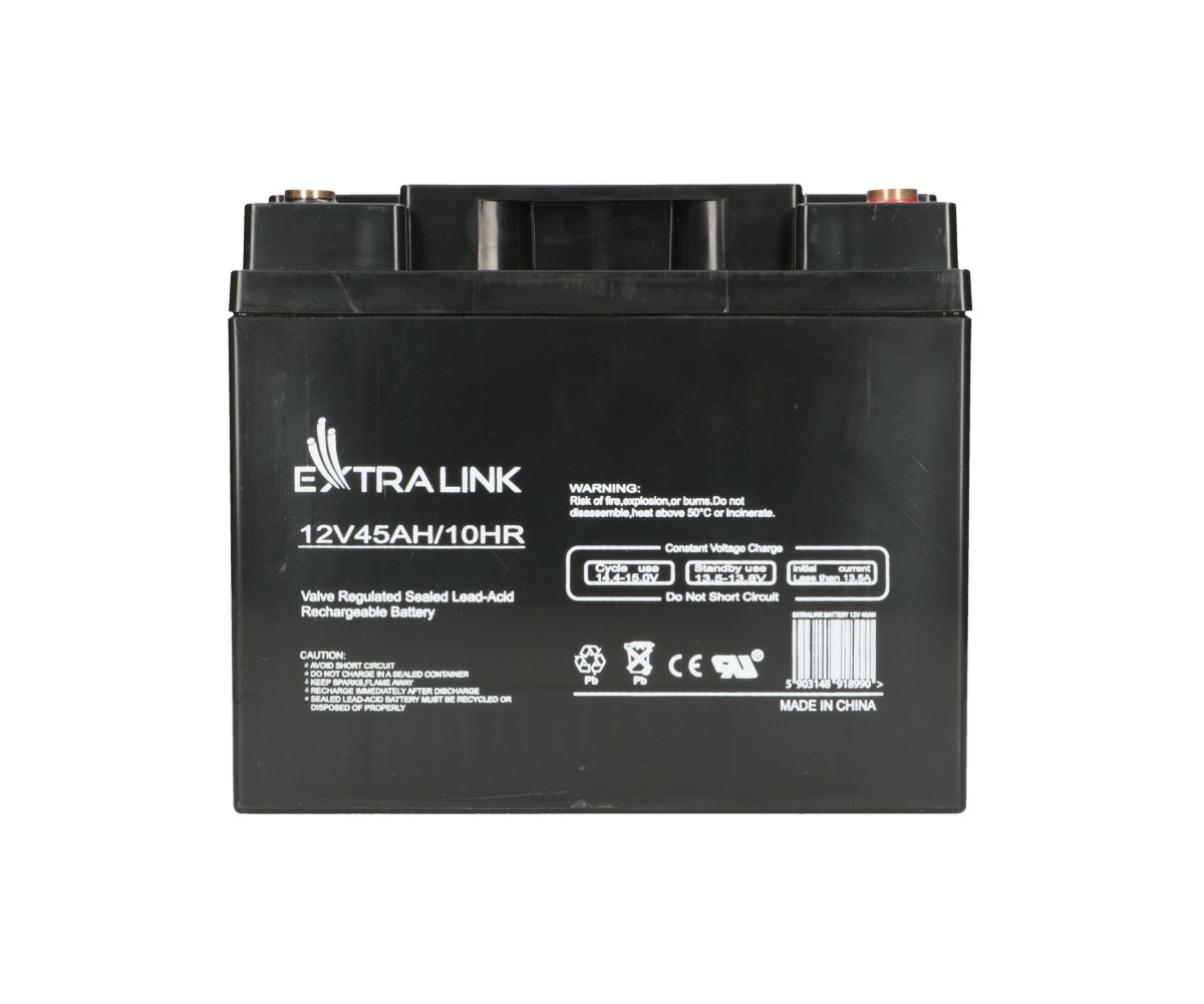 Extralink AGM 12V 45Ah | Akumulator | bezobsługowy - obrazek 3
