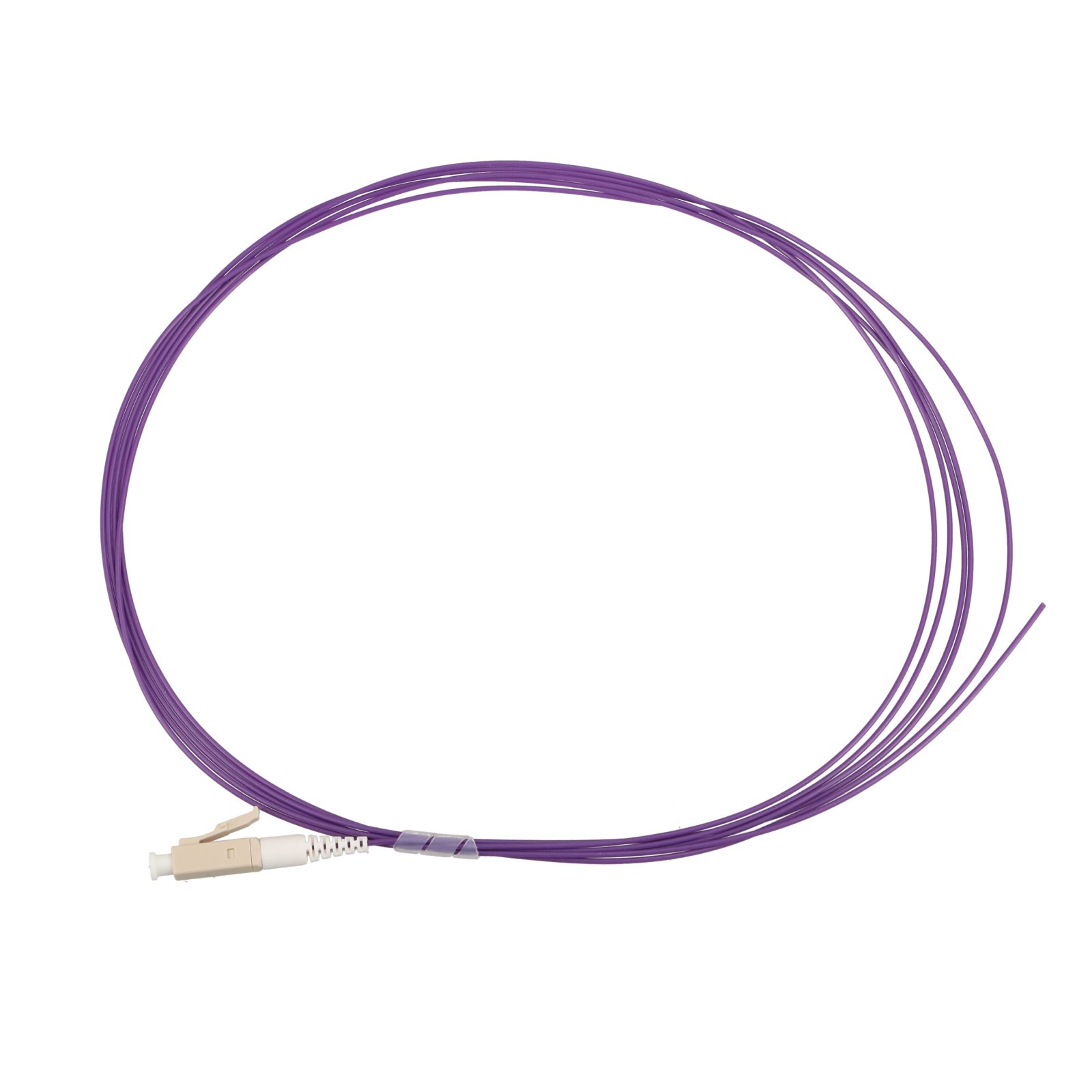 Extralink LC/UPC | Pigtail | Wielomodowy, OM4, 50/125, 2m, Easy strip