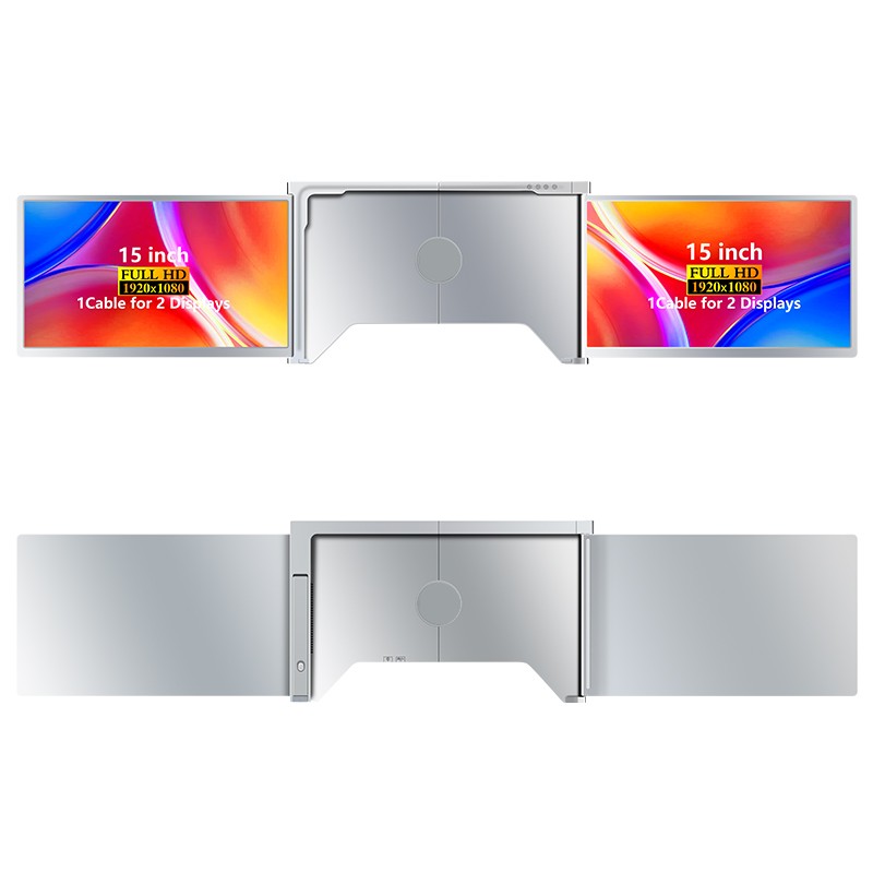 Extralink Smart Life S600 15" | Przenośne monitory do laptopa | 2 monitory, IPS, 1080p Full HD - obrazek 3