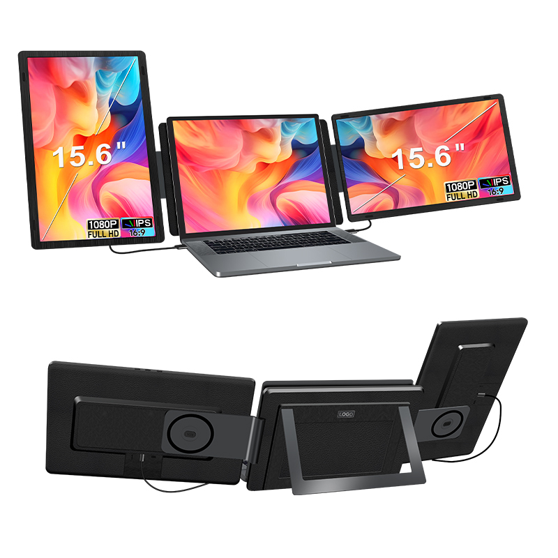 Extralink Smart Life S9H 15.6" | Przenośne monitory do laptopa | 2 monitory, IPS