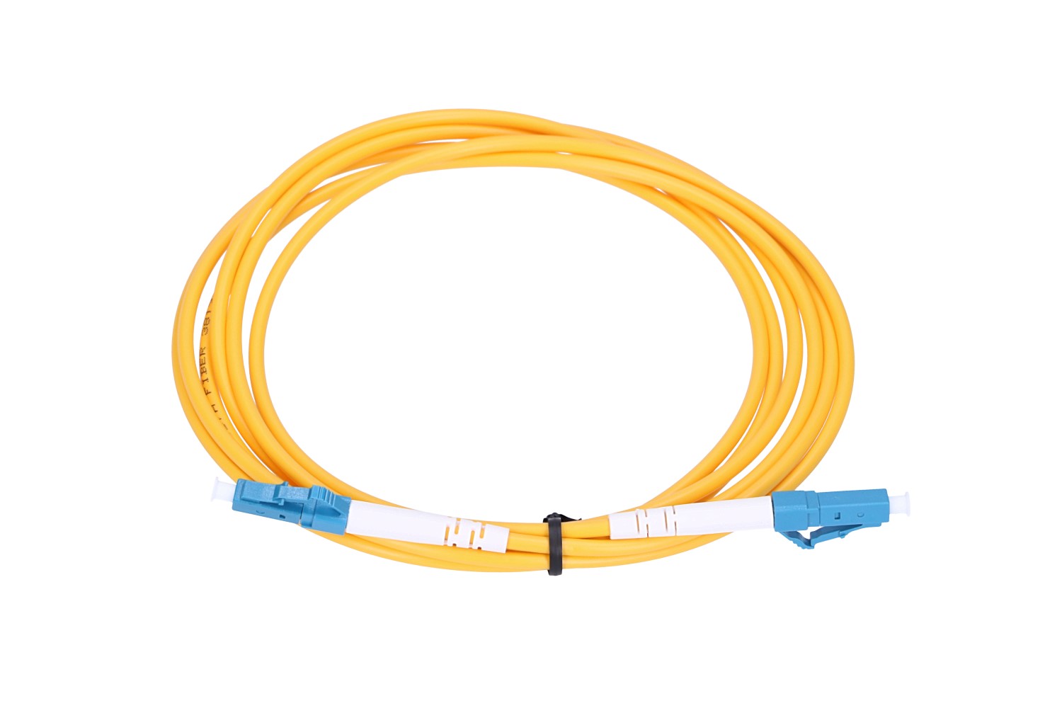 Extralink LC/UPC-LC/UPC | Patchcord | Jednomodowy, Simplex, G652D, 3mm, 1m