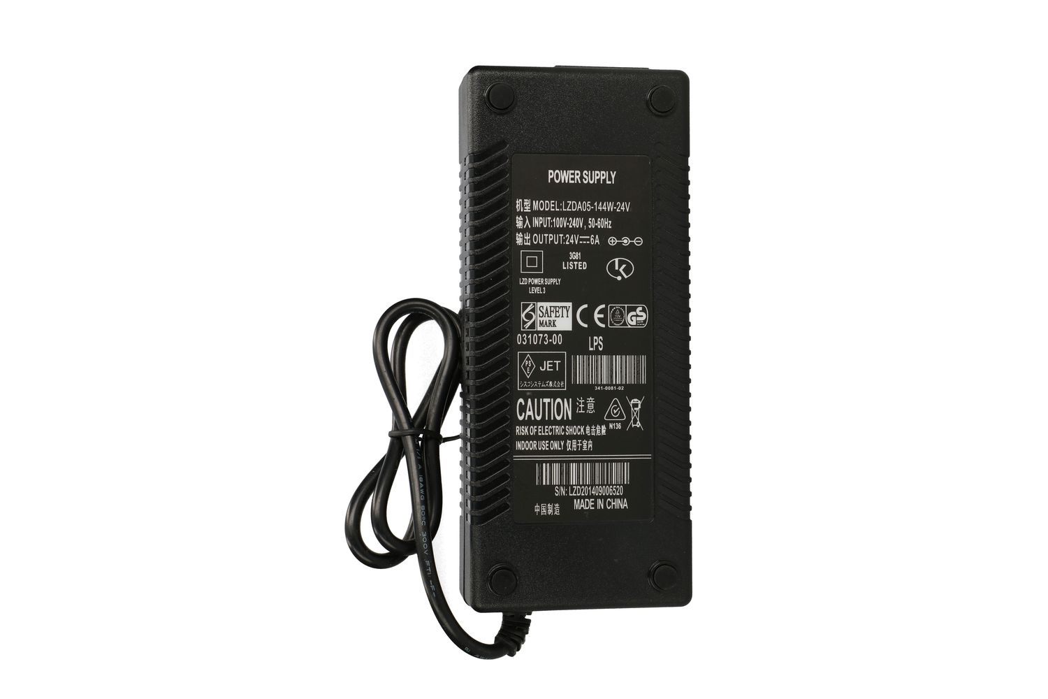 Extralink 24V 144W | Zasilacz | 6A, wtyczka jack 5,5/2,1mm - obrazek 3