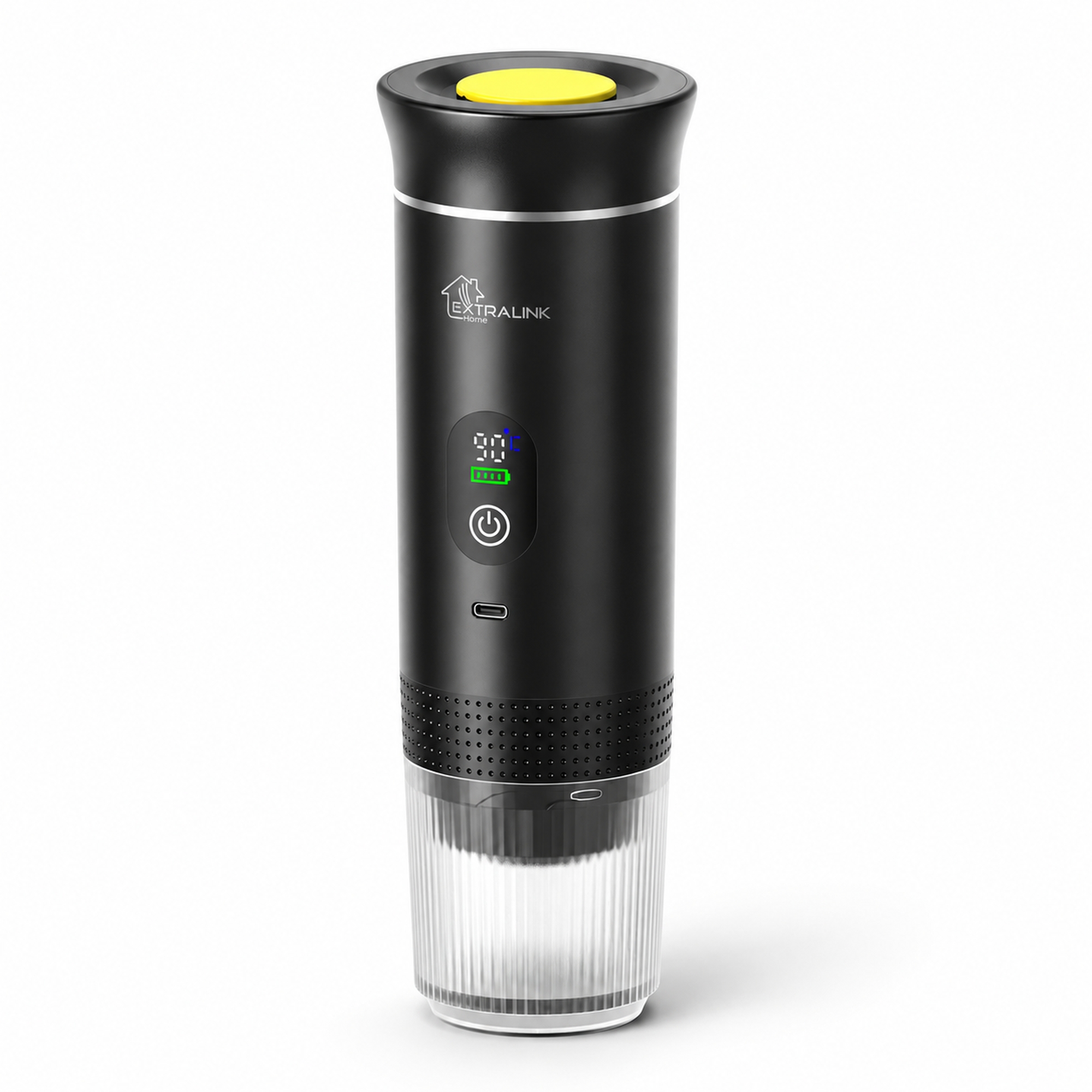 Extralink Home | Espresso2Go Ekspres przenośny ciśnieniowy | Czarny - obrazek 3
