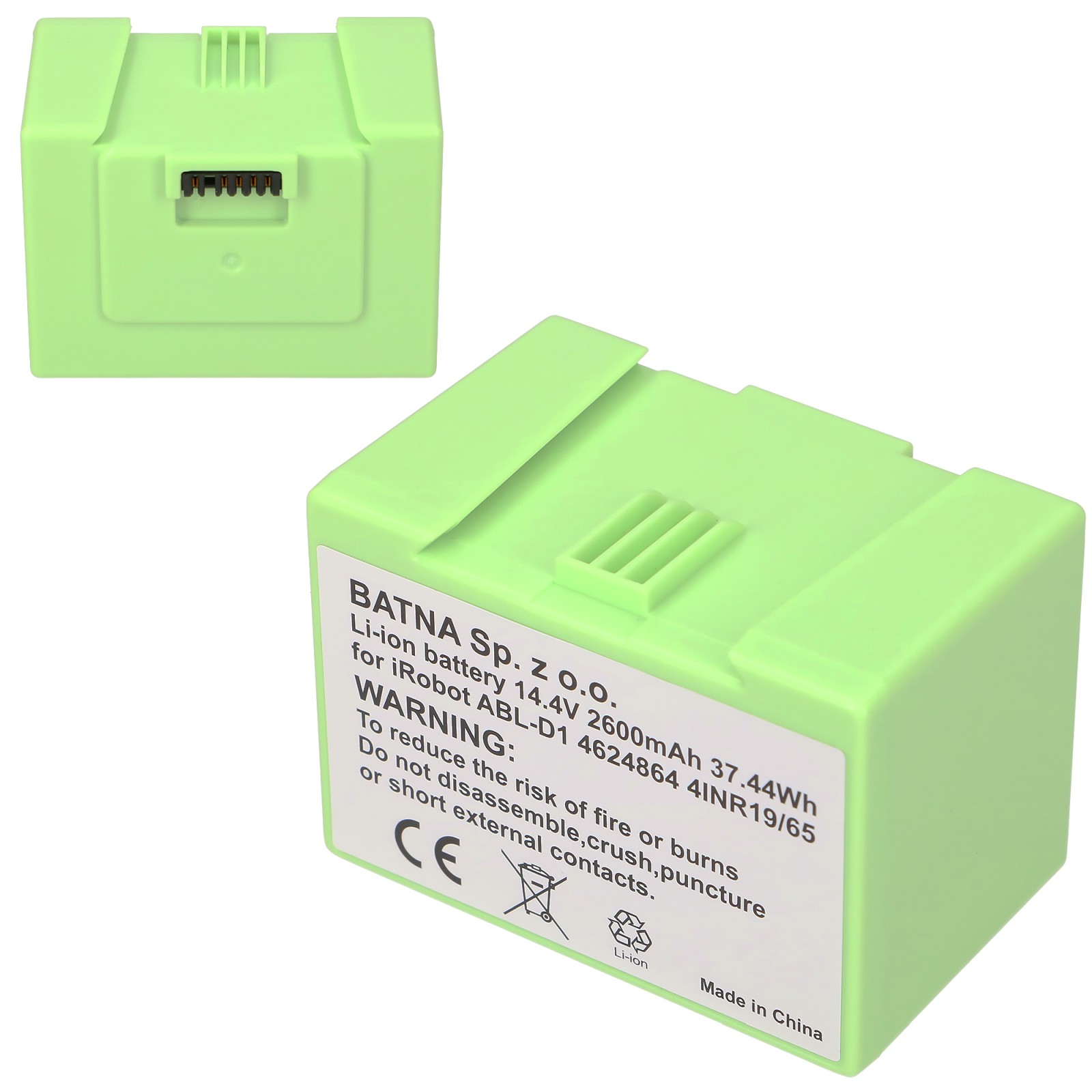 Extralink | Bateria, akumulator do odkurzacza | zamiennik dla Roomba E5 E6 I7 14.4V 2600mAh
