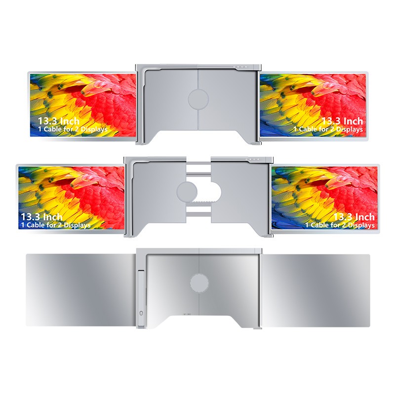 Extralink Smart Life S300 13,3" | Przenośne monitory do laptopa | 2 monitory, IPS, 1080p Full HD - obrazek 3