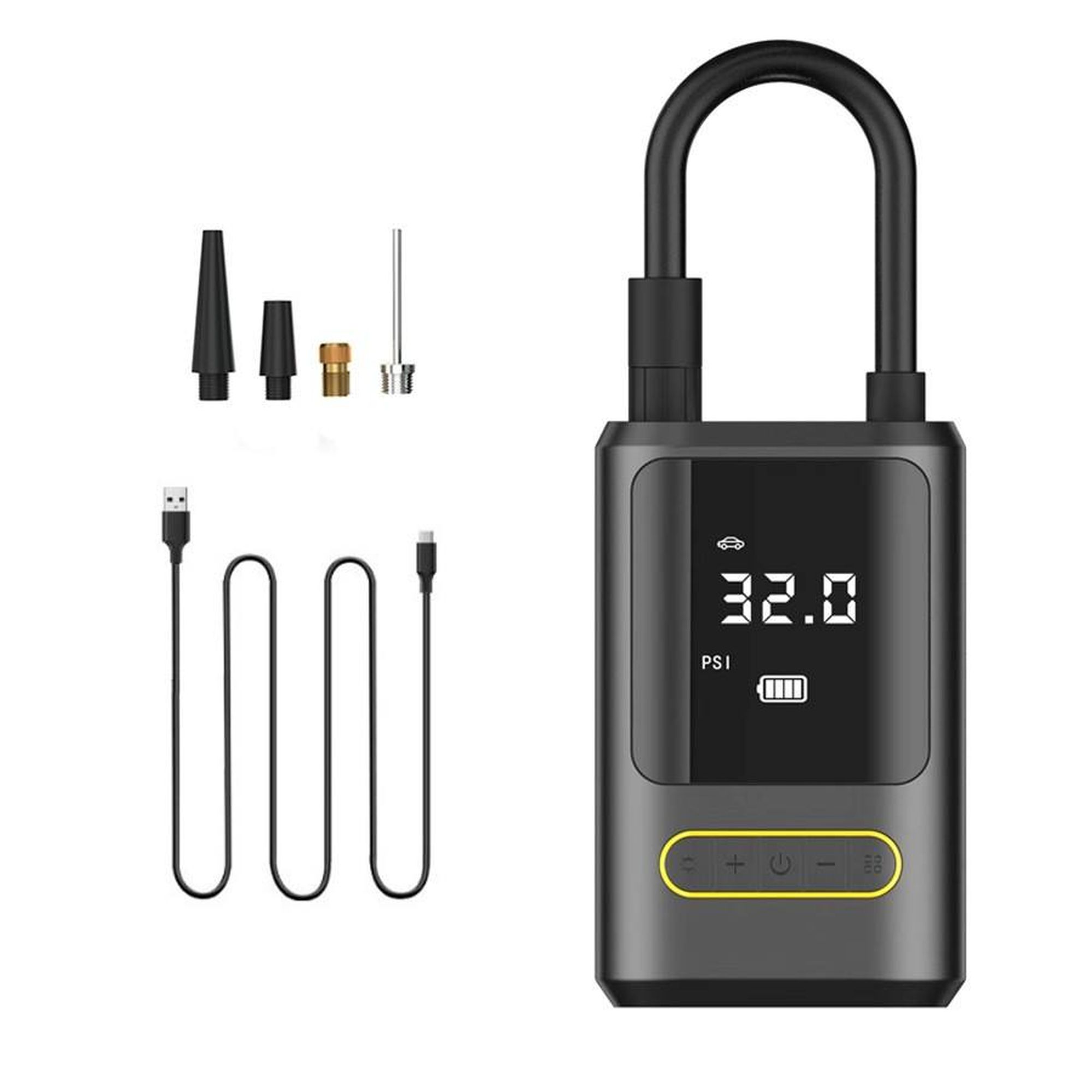 Extralink | Kompresor samochodowy | 4000 mAh, 150PSI, 80W, powerbank, latarka