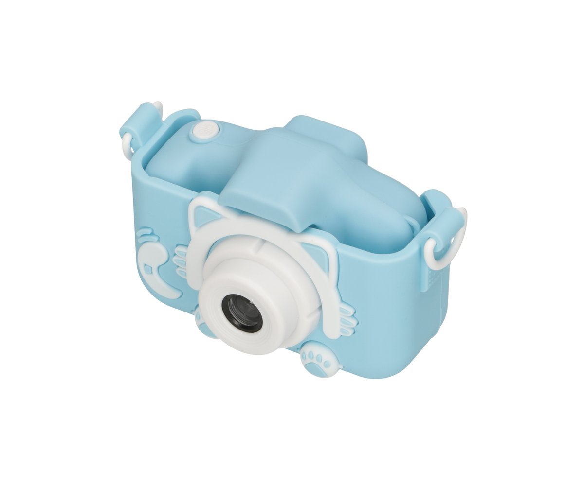 Extralink Kids Camera H27 Single Niebieski | Aparat cyfrowy | 1080P 30fps, wyświetlacz 2.0" - obrazek 5