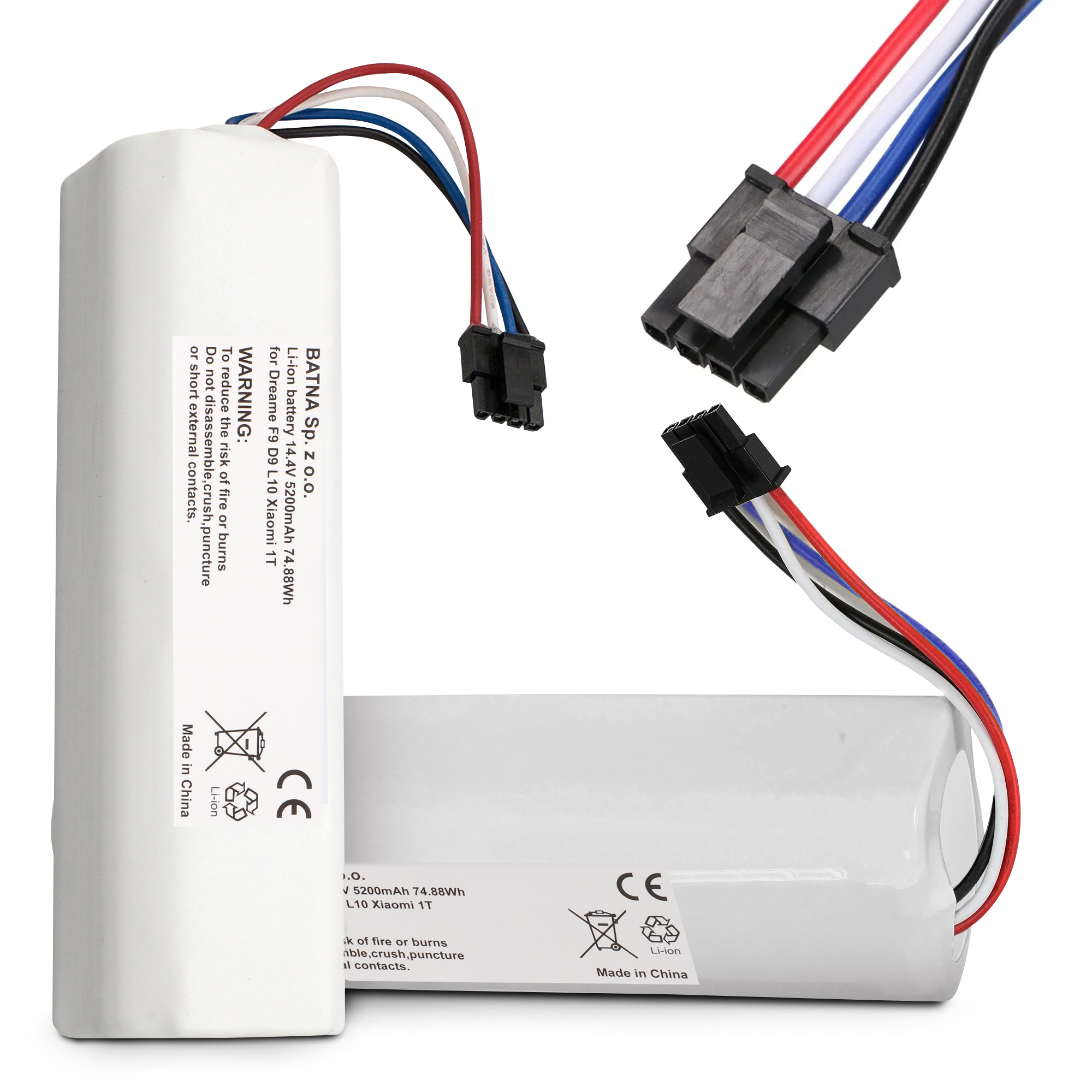 Extralink | Bateria, akumulator do odkurzacza | zamiennik dla Dreame F9/D9/D9 PRO/D9 Max/L10 Pro Robot/Xiaomi 1T 14.4V 5200mAh