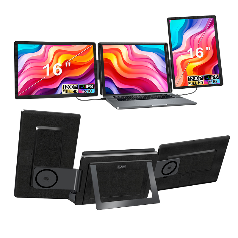 Extralink Smart Life S9G 16" | Przenośne monitory do laptopa | 2 monitory, IPS, 1920x1200 - obrazek 3