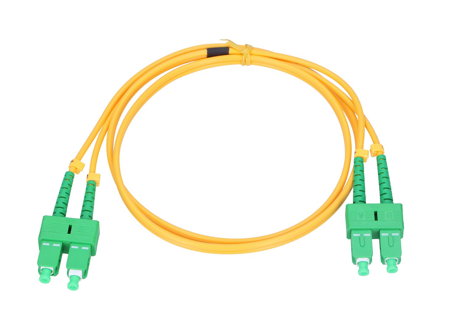 Extralink SC/APC-SC/APC | Patchcord | Jednomodowy, Duplex, G.657A1, 3mm, 0,5m - obrazek 2