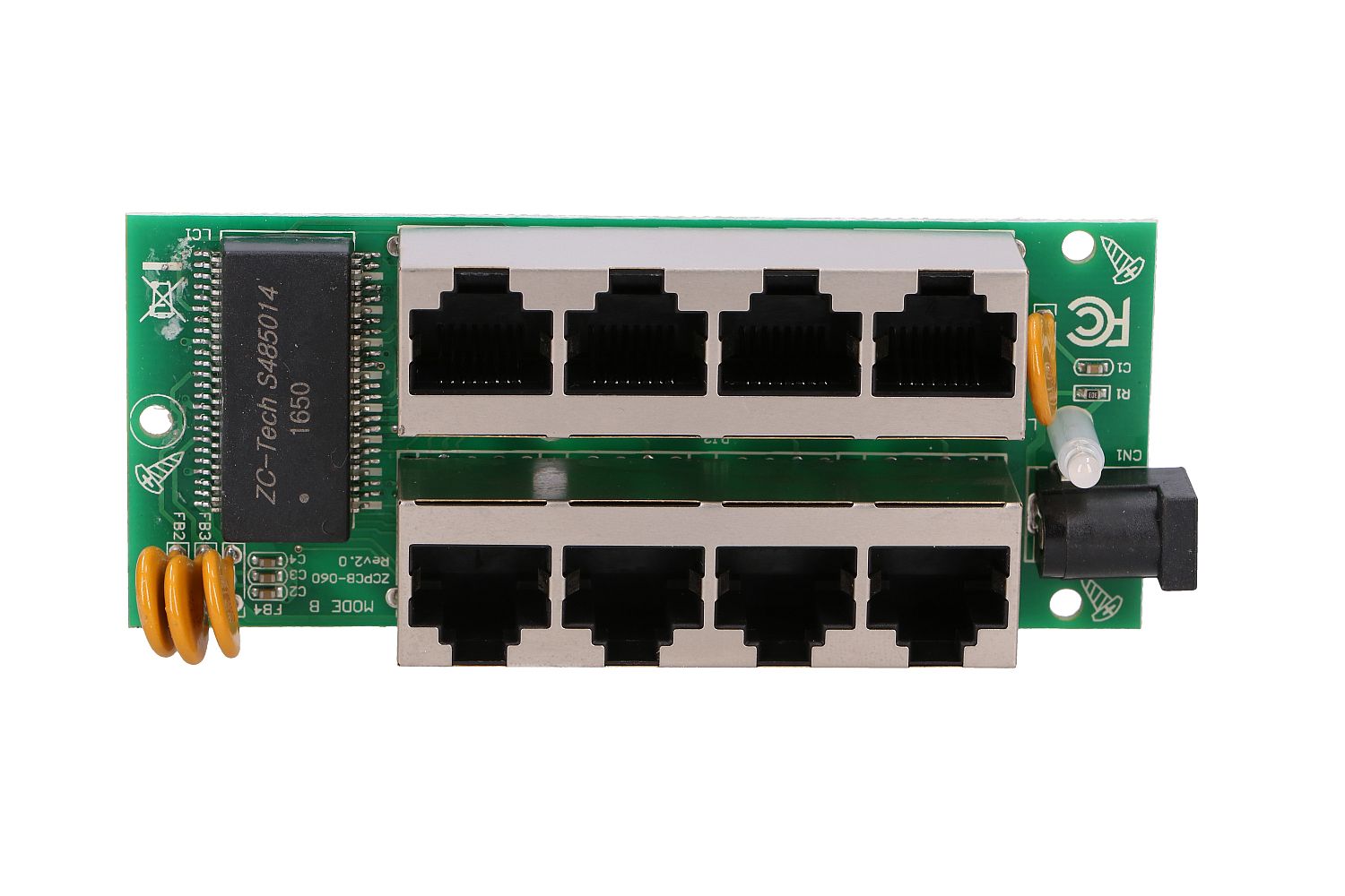 Extralink 4 Portowy | Gigabit PoE Injector | 4x 1000Mb/s RJ45 - obrazek 5